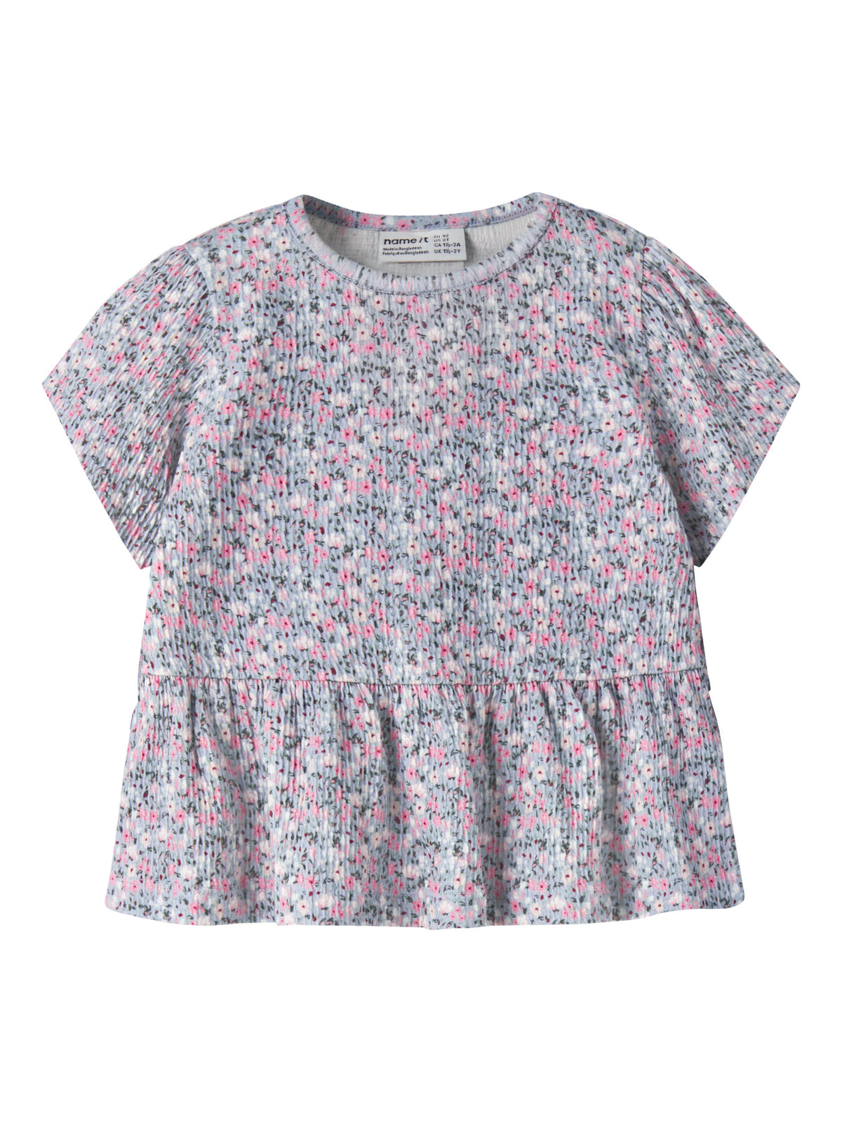 Subdued Blue Bluse fra Name it - 13257446