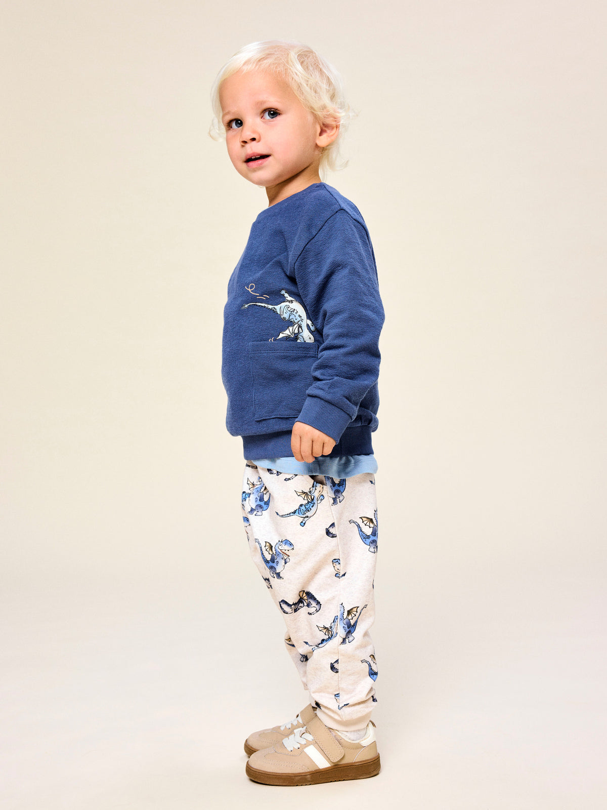 Peyote Melange Bukser fra Name it - 13257551
