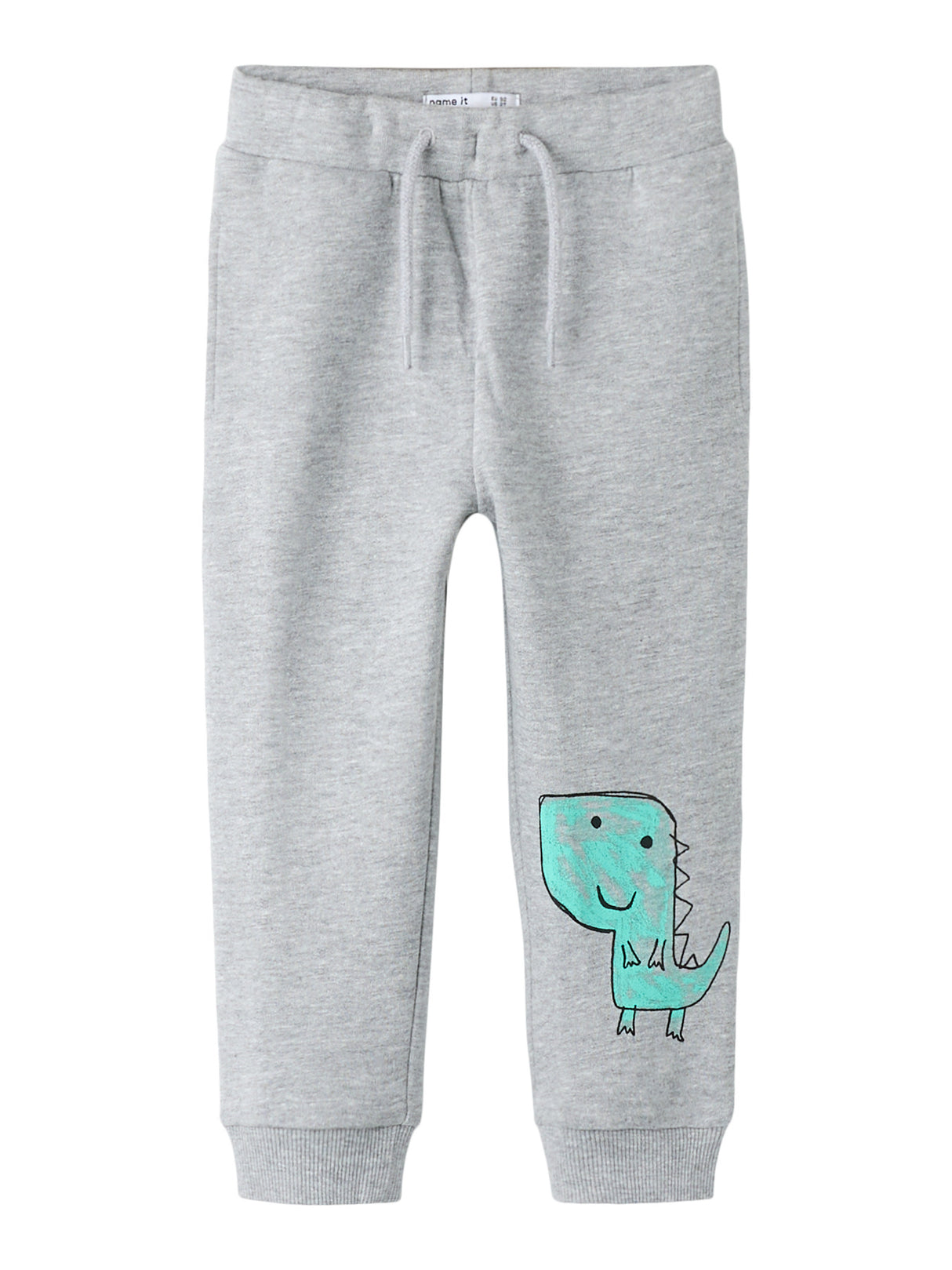Grå - Grey Melange - Name it - Trousers - 13258469