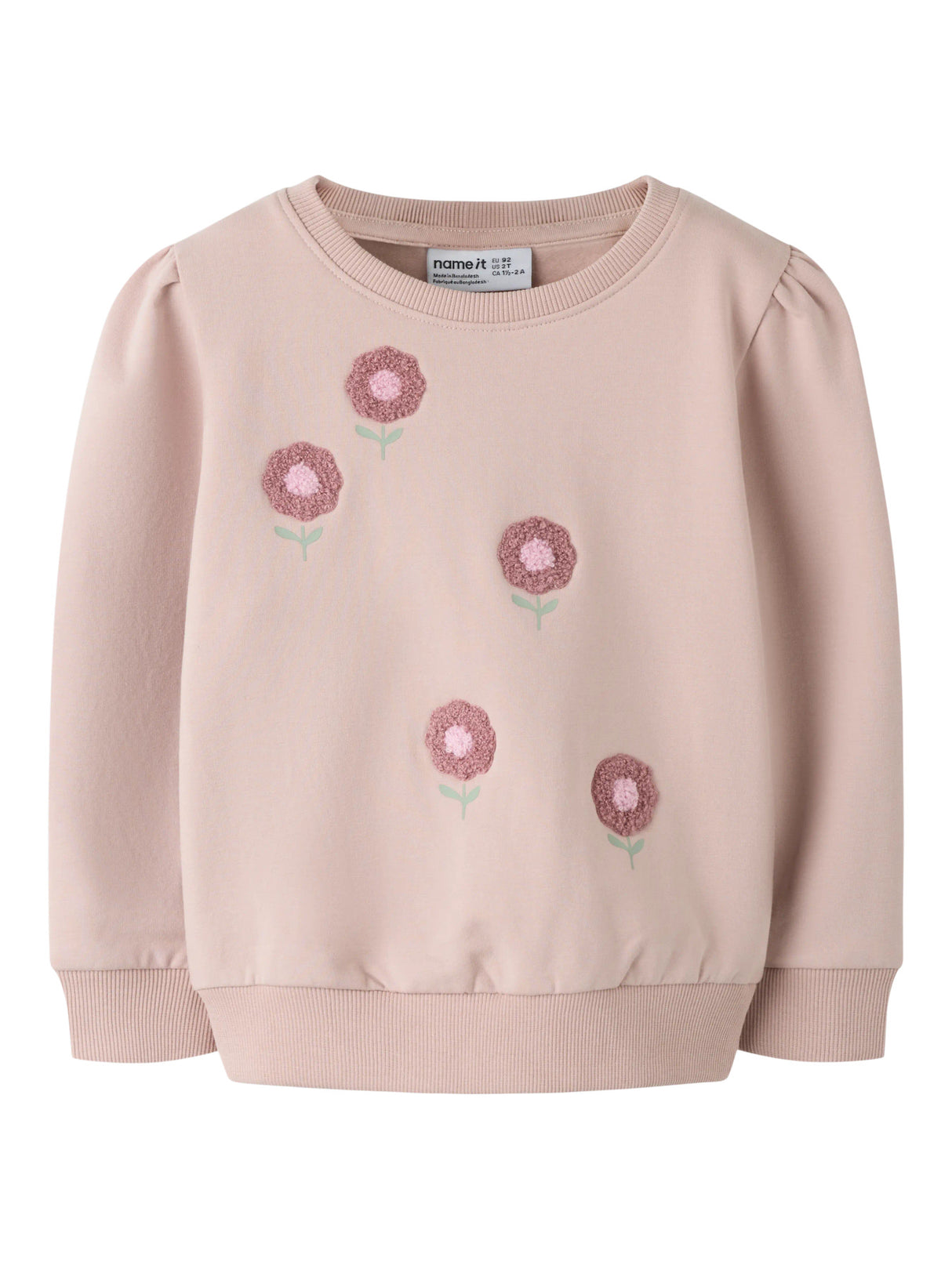 Rosa Shadow Gray Sweatshirt fra Name it - 13258982