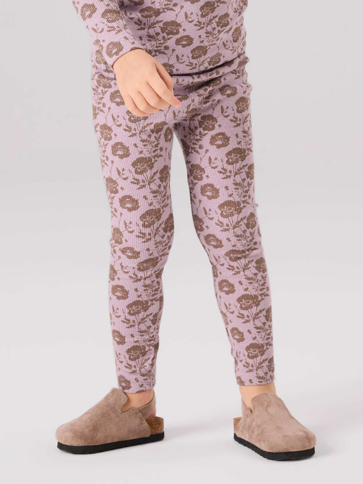 Lilla Nirvana Leggings fra Name it - 13259573