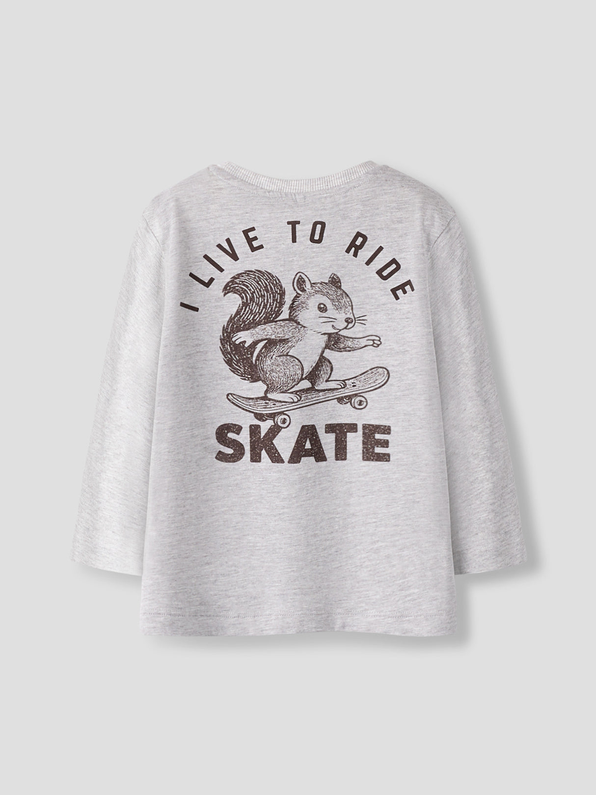 Grå Light Grey Melange Bluser fra Name it - 13259581