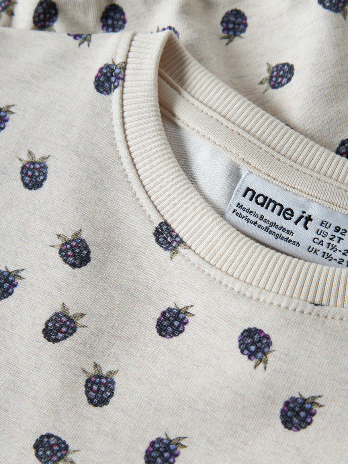Peyote Melange Sweatshirt fra Name it - 13260206