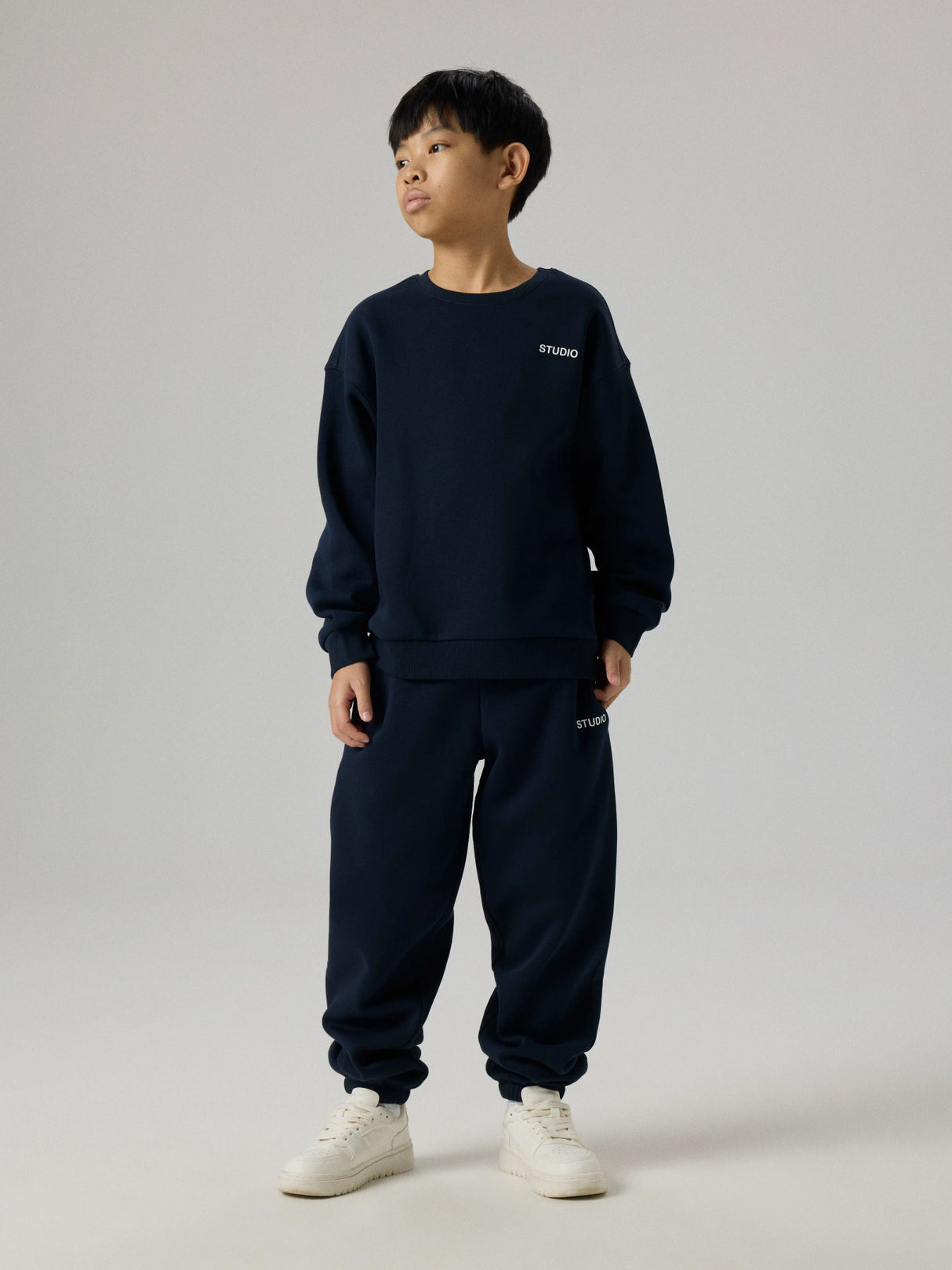 Dark Sapphire BRIGHT WHITE PRINT Bukser fra Name it - 13260424