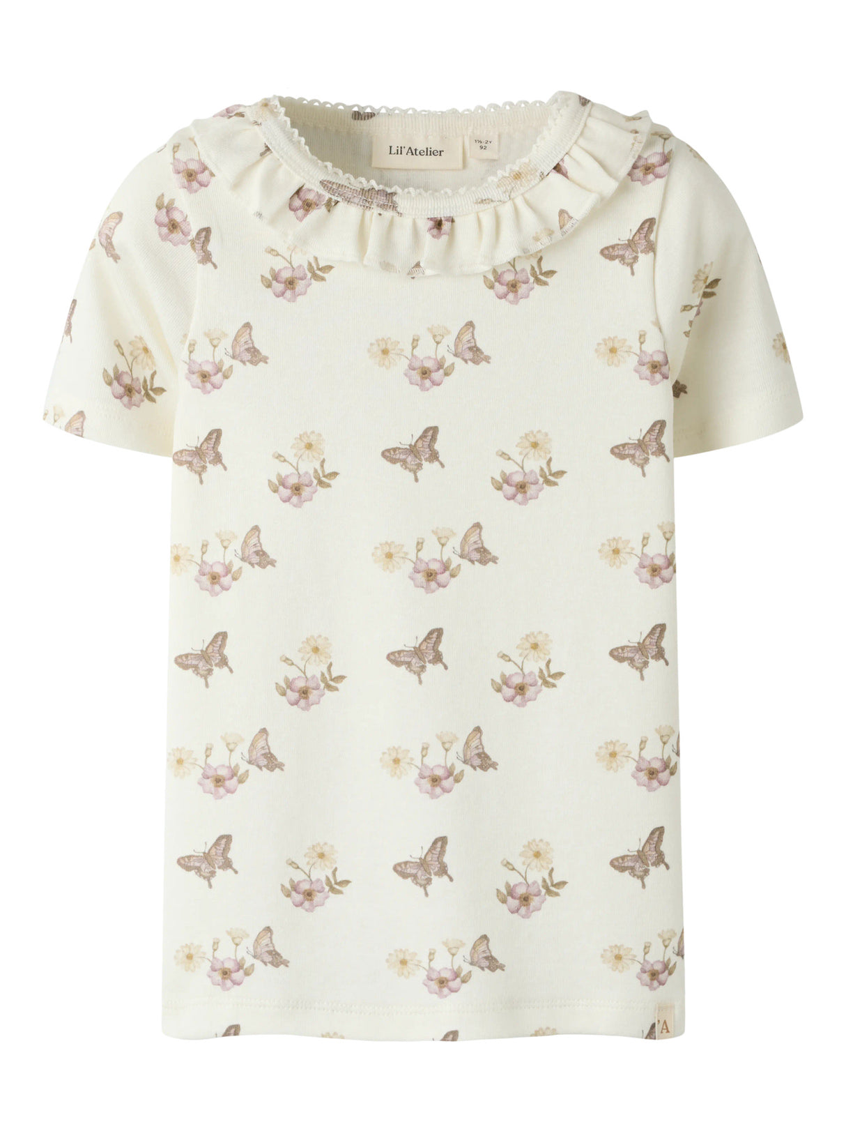 Coconut Milk FLOWER Top fra Lil'Atelier - 13260550