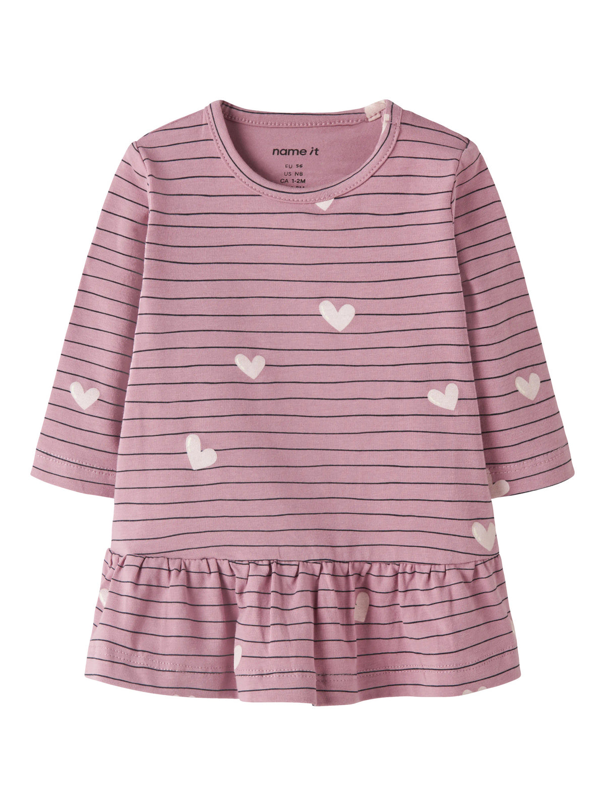 Lilas Hearts Bluse fra Name it - 13260554