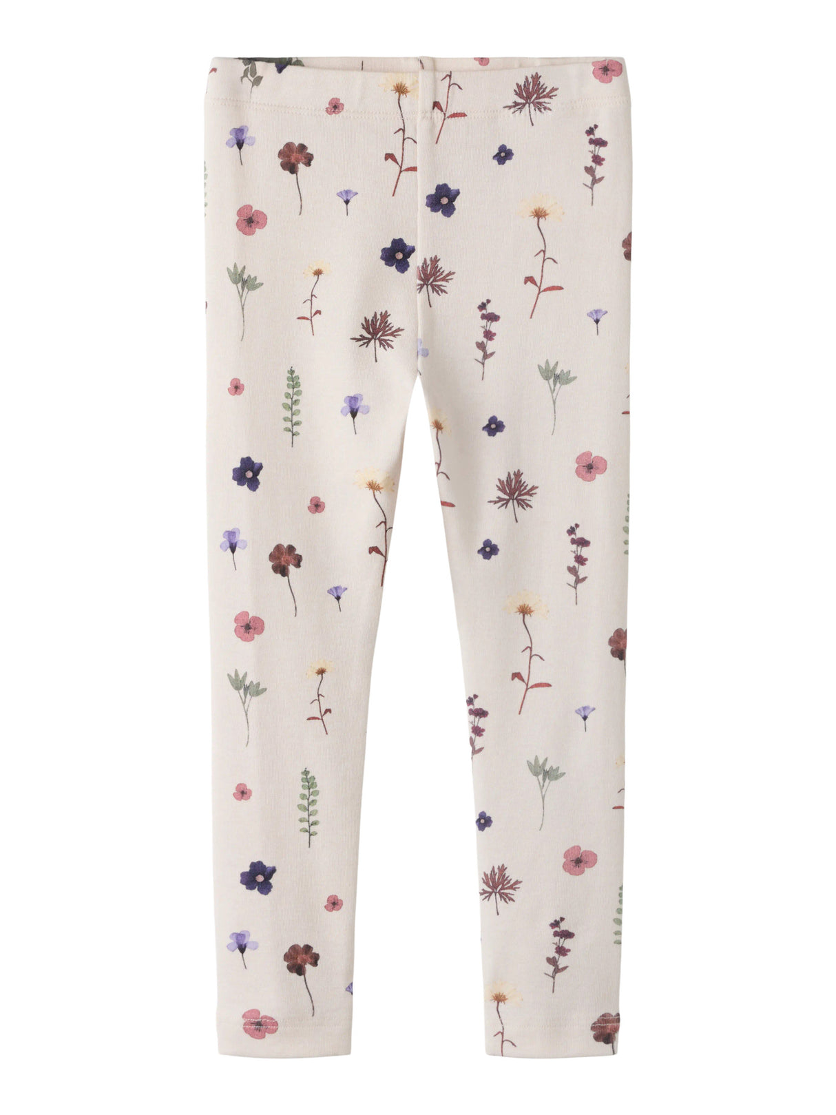 Lilac Ash Leggings med blomster fra Name it - 13261234
