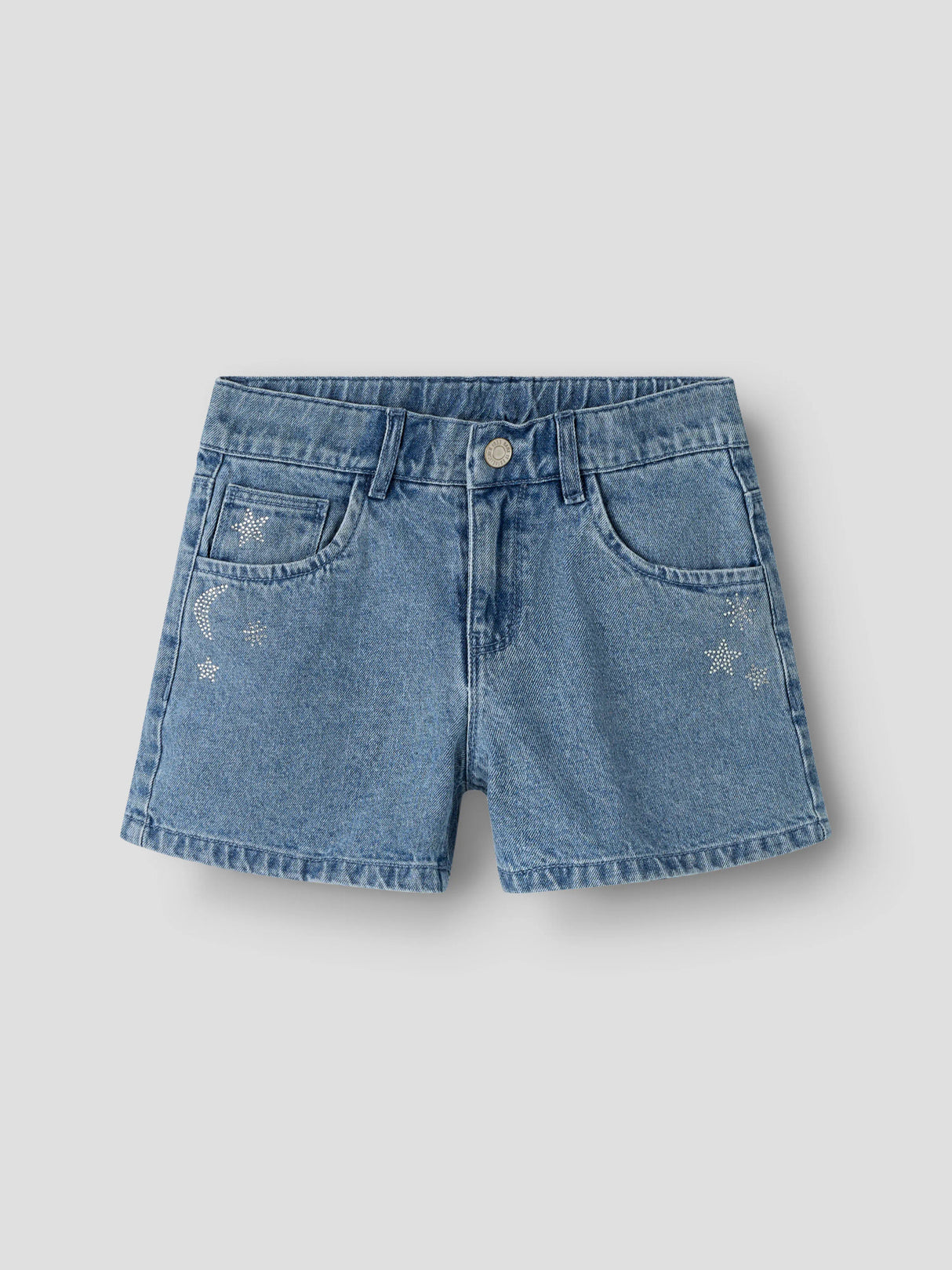 Medium Blue Denim Shorts fra Name it - 13261737