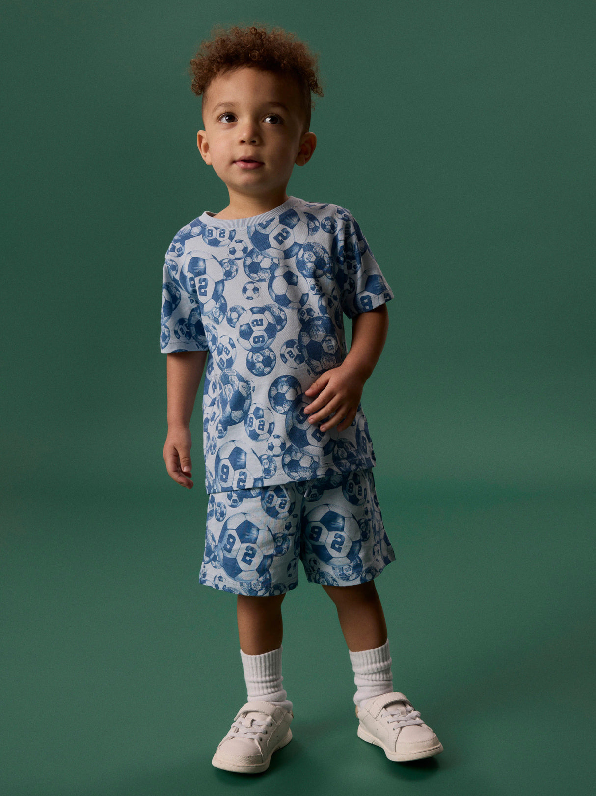 Subdued Blue Shorts fra Name it - 13262729
