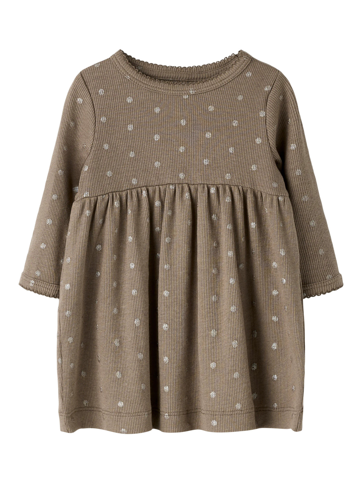 Taupe Gray Kjole fra Name it - 13264589