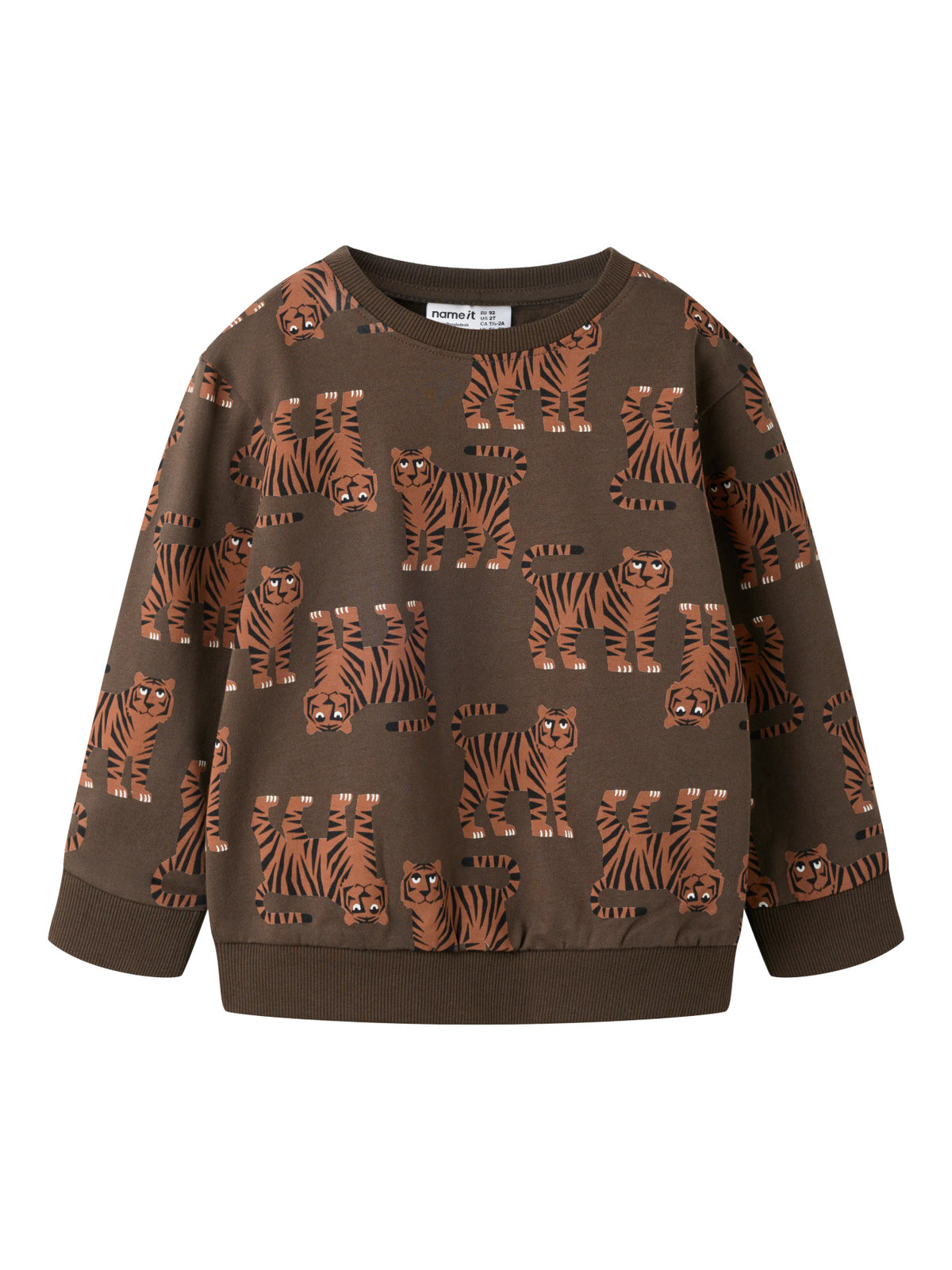 Chocolate Brown Sweatshirt fra Name it - 13264627