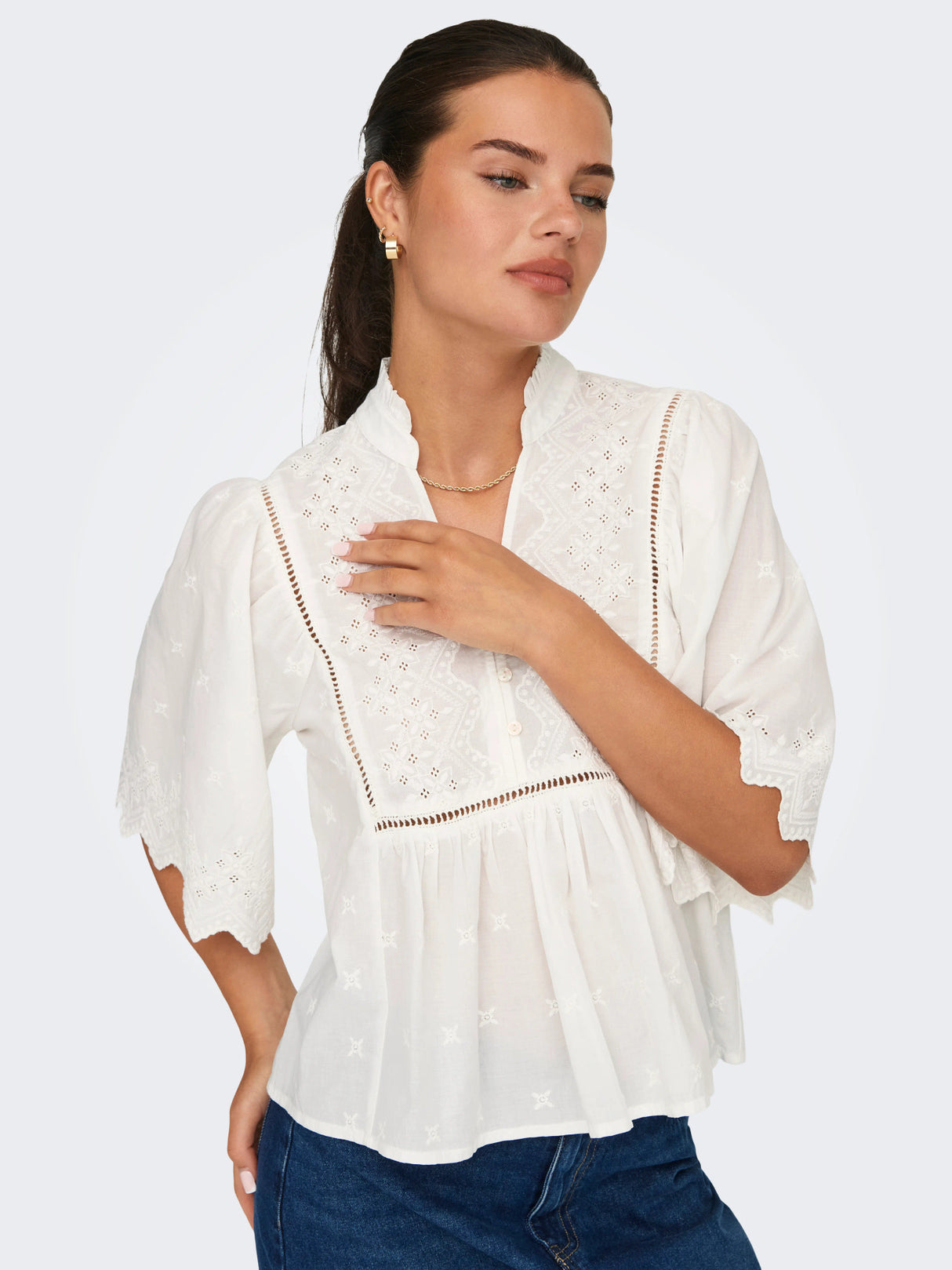 Hvid Top - JDY - 15341682