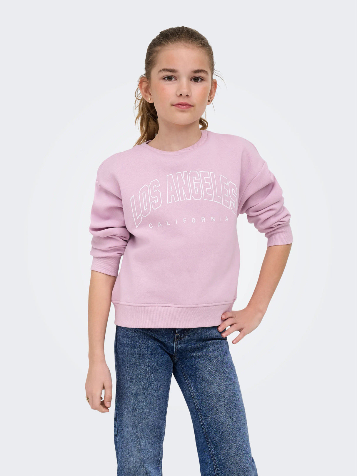 Winsome Orchid Los Angeles - California Sweatshirt fra Kids ONLY - 15353354
