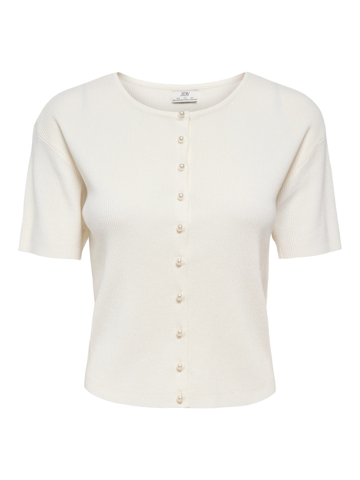 Hvid Cardigan,Striktrøje - JDY - 15369786