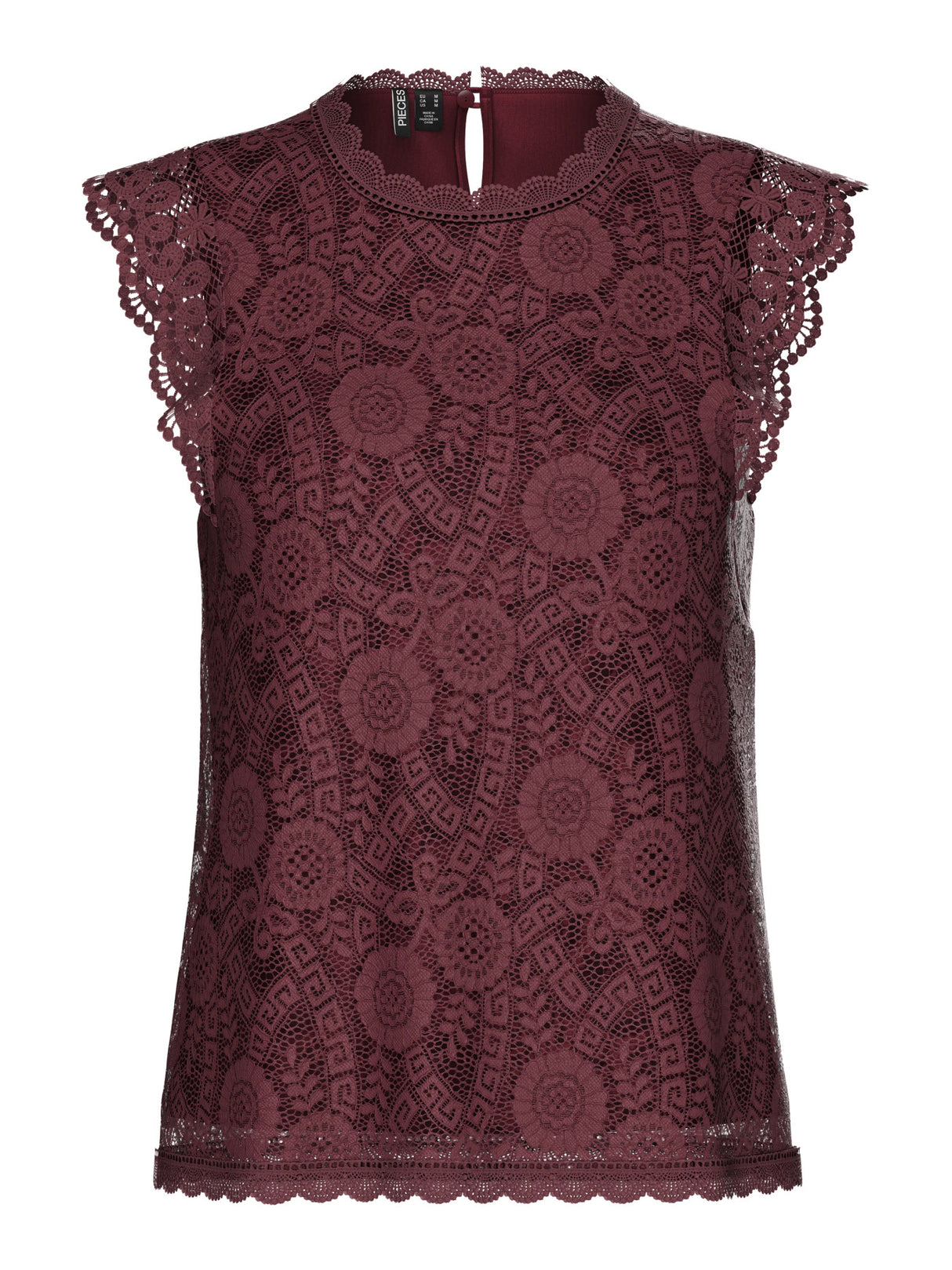 Rød Top fra PIECES - 17120454