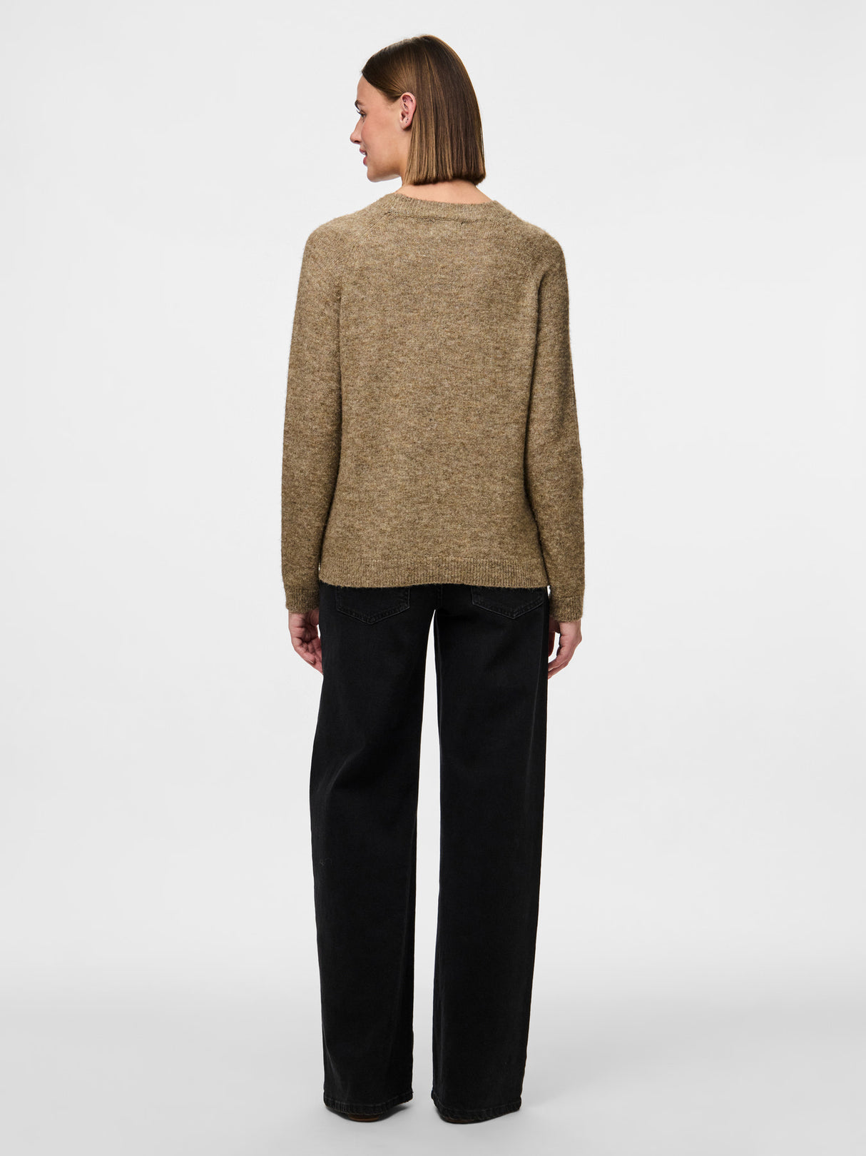 PIECES Fossil Striktrøje - 17126277