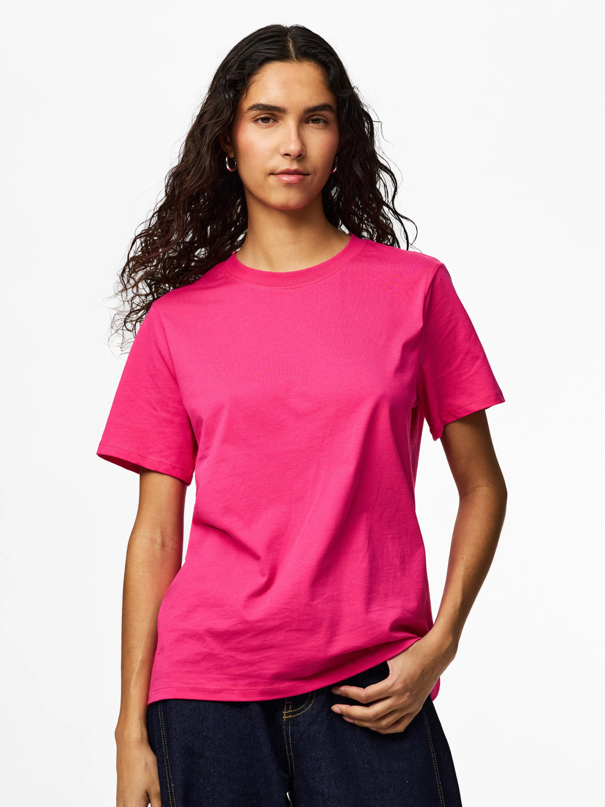 PIECES Beetroot Purple Bluse - 17140802