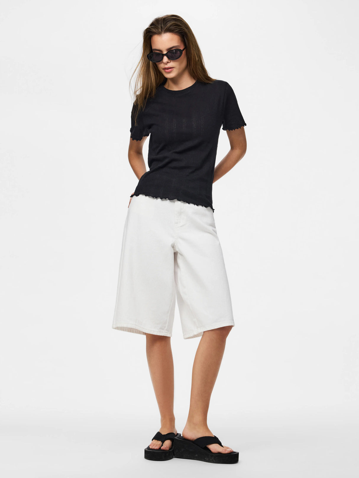 Black Toppe fra PIECES - 17152053