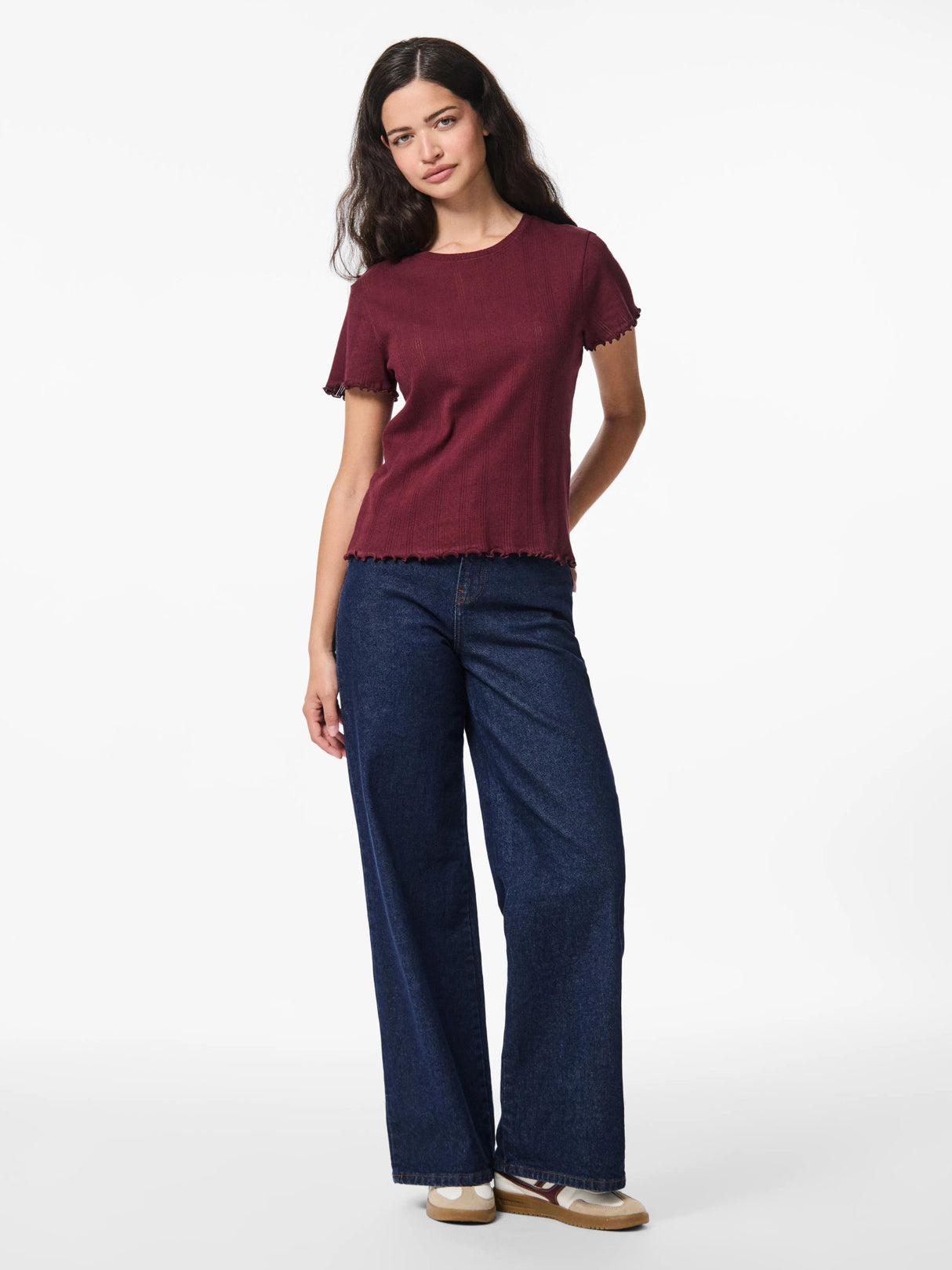 PIECES Tawny Port Top - 17152053