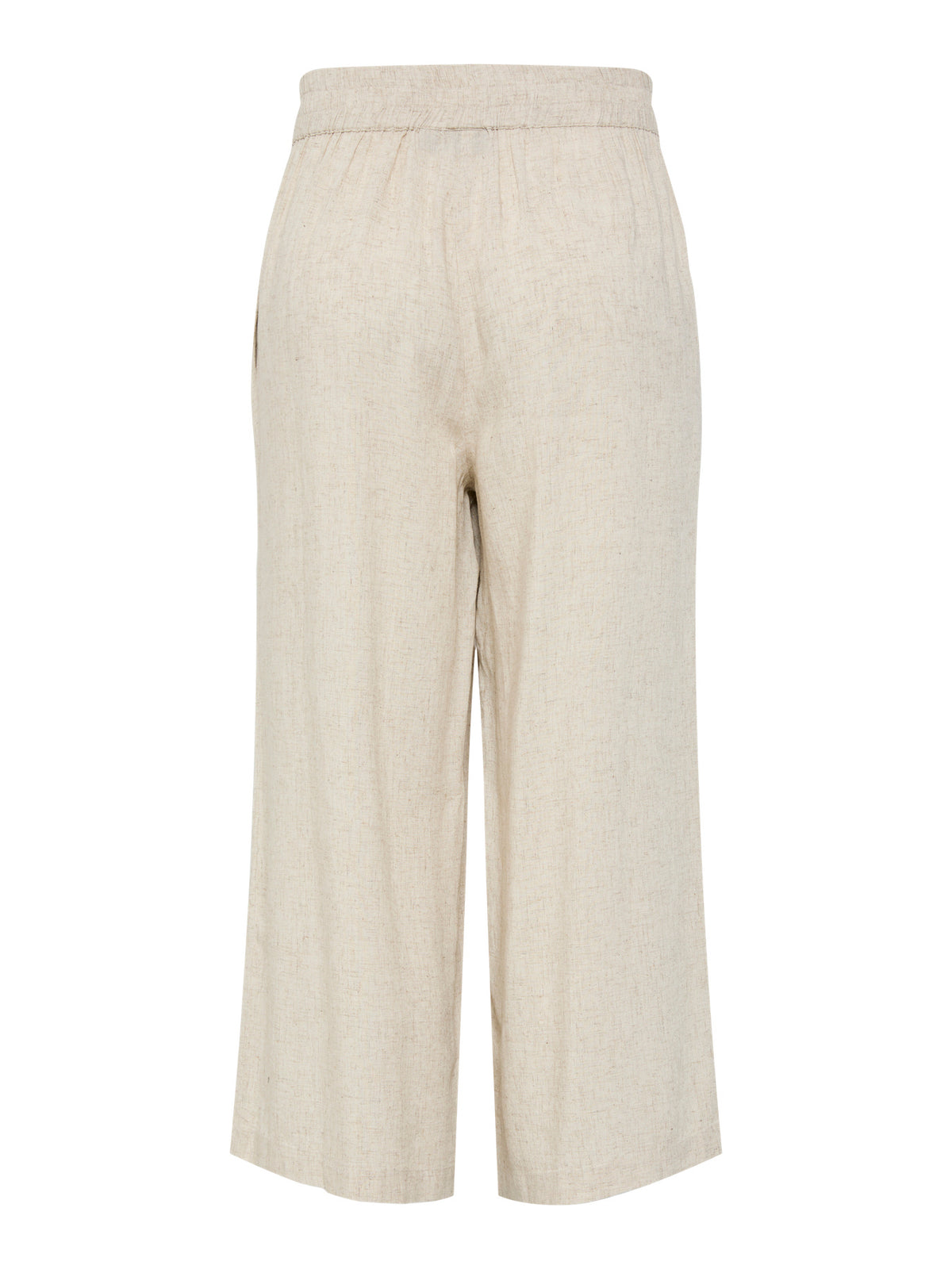 Birch MELANGE Bukser fra PIECES - 17154737