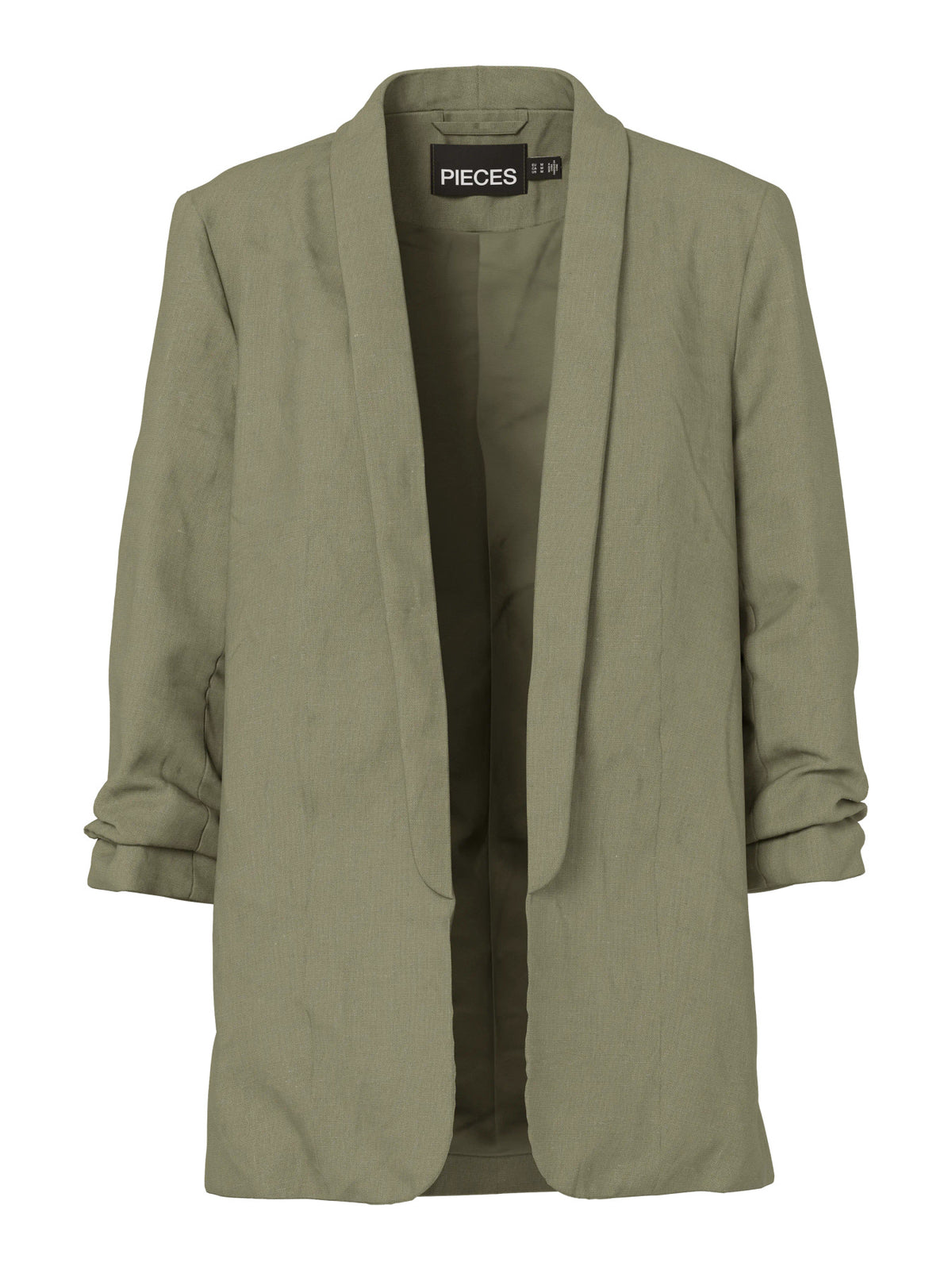 Deep Lichen Green Blazer fra PIECES - 17154738