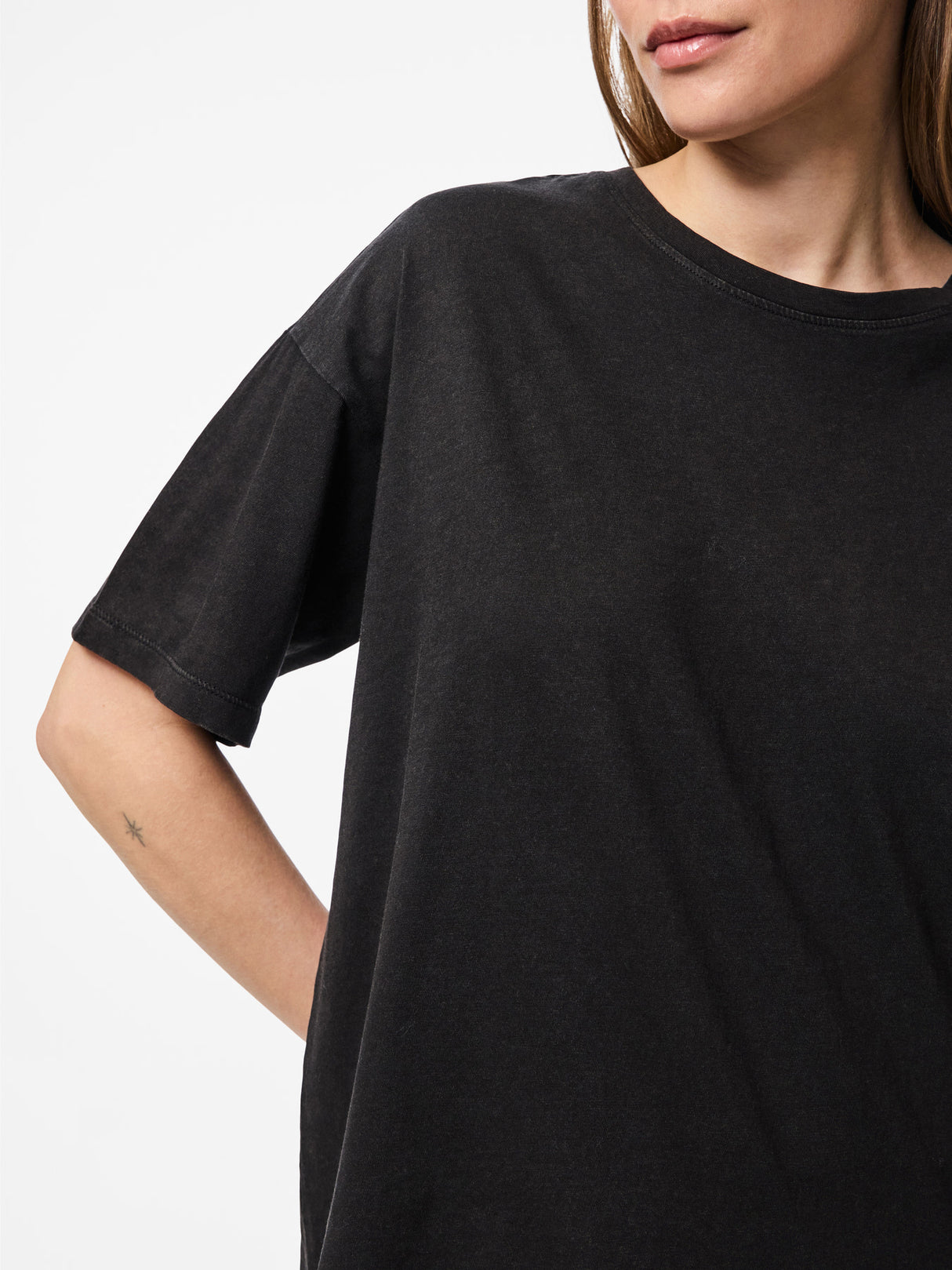 Sort Bluse fra PIECES - 17155175