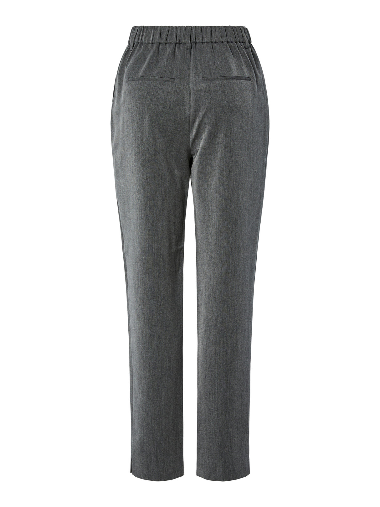 Dark Grey Melange Bukser fra PIECES - 17155334