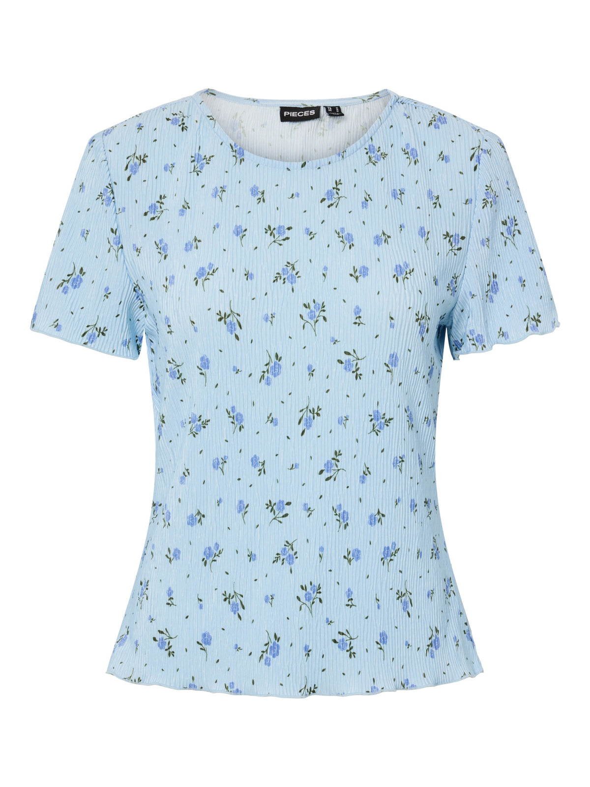 Cashmere Blue Blue flowers Bluse fra PIECES - 17155404