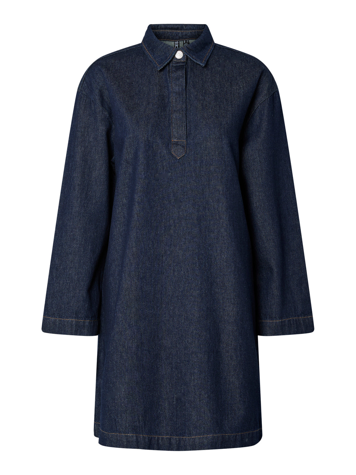 PIECES Dark Blue Denim RINSE Kjole - 17158763