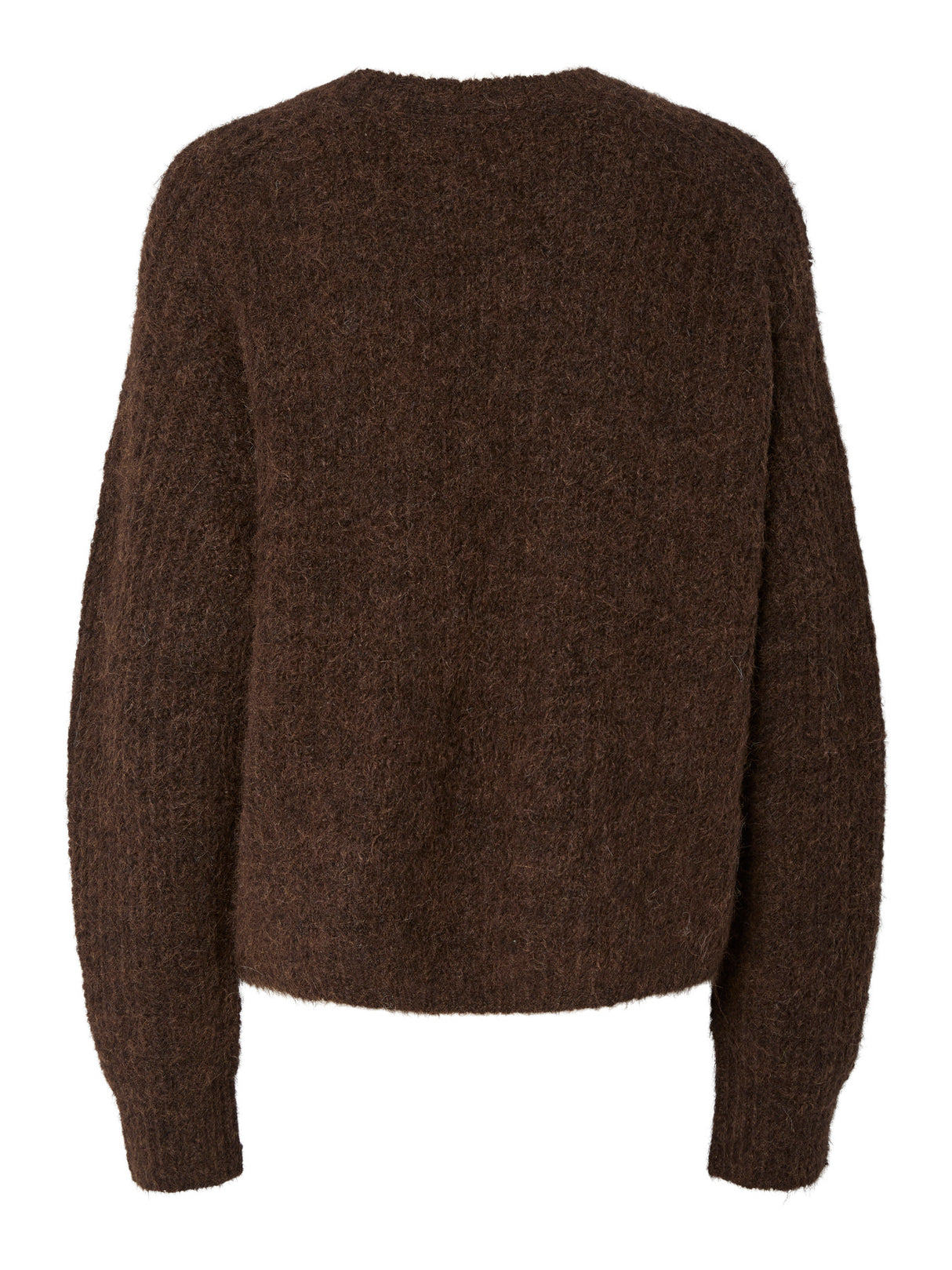 PIECES Hot Fudge MELANGE Striktrøje - 17158925