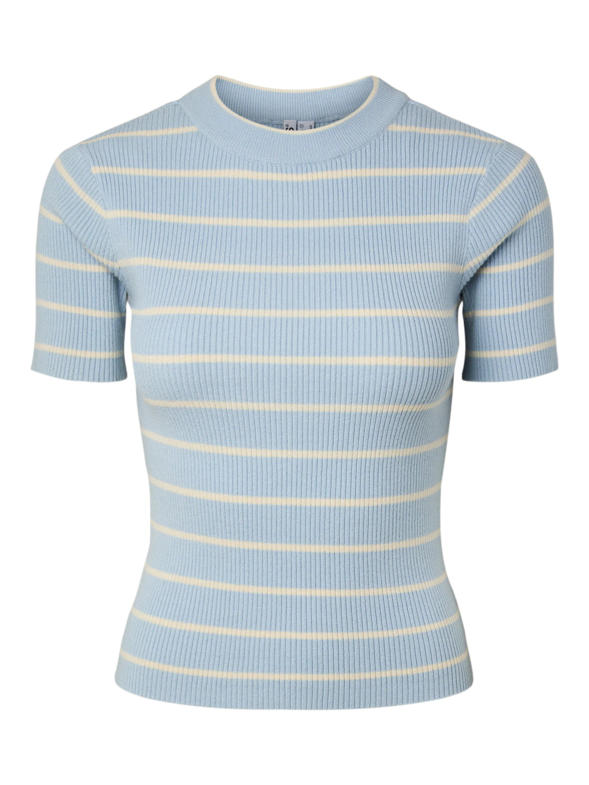 Cashmere Blue BIRCH NARROW Striktrøje fra PIECES - 17162085