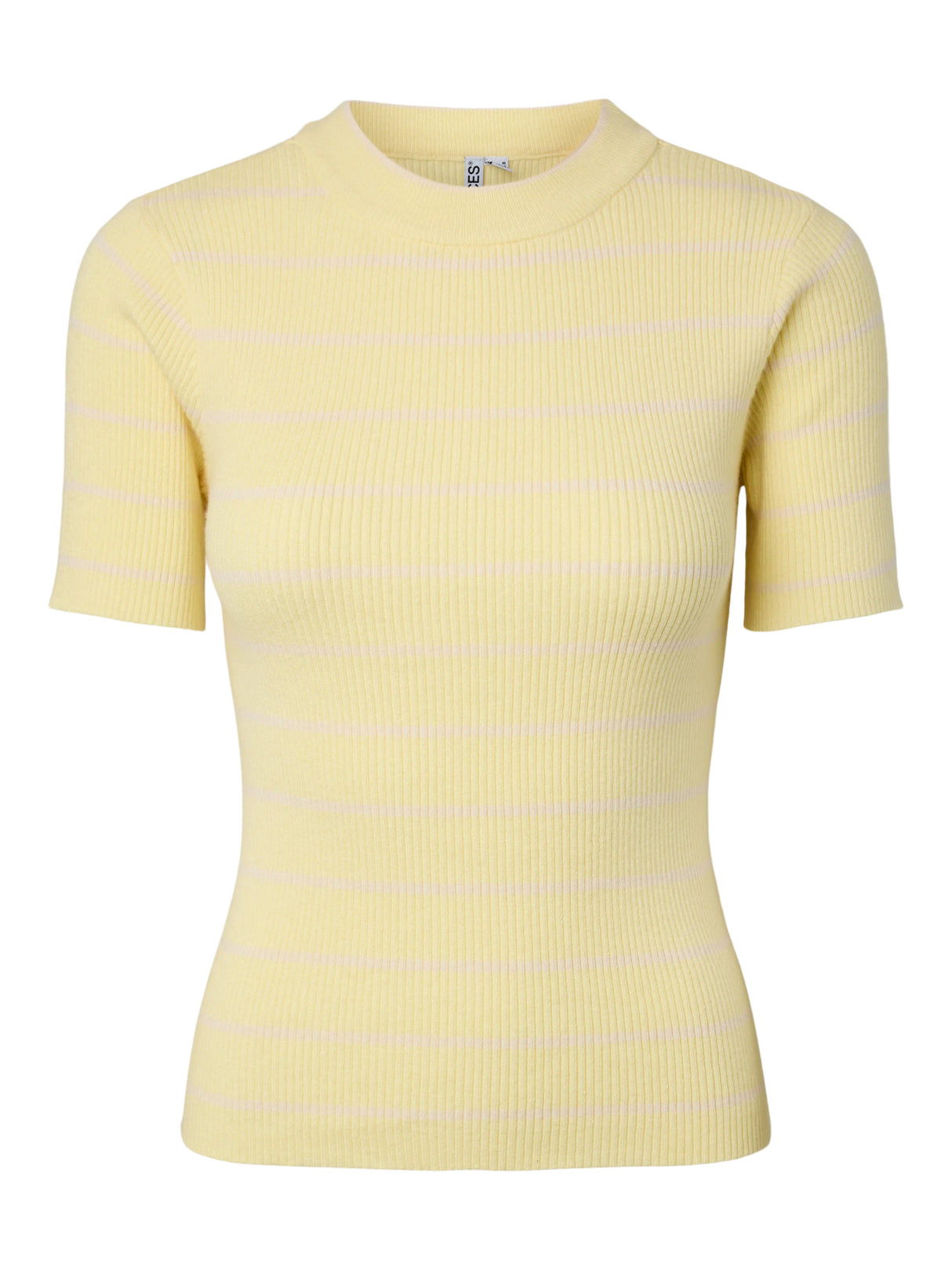 French Vanilla BIRCH NARROW Striktrøje fra PIECES - 17162085