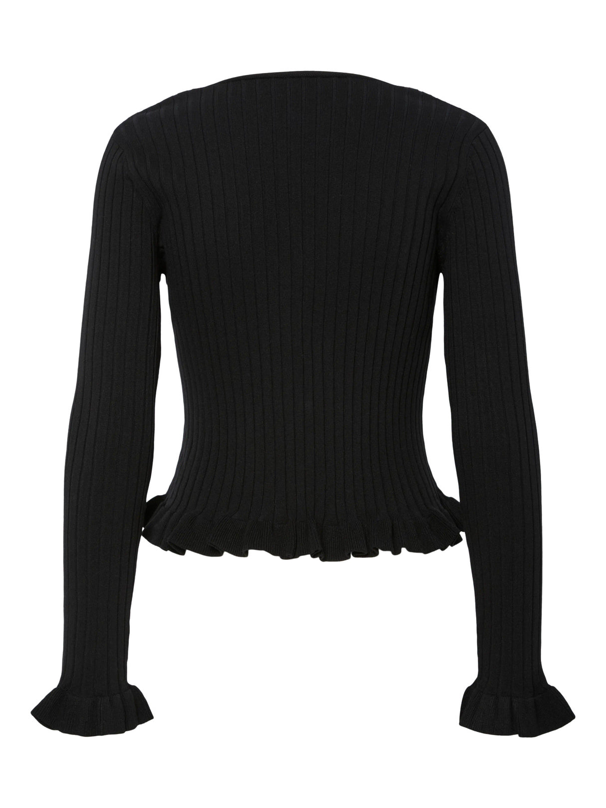 Black Striktrøje fra PIECES - 17162168