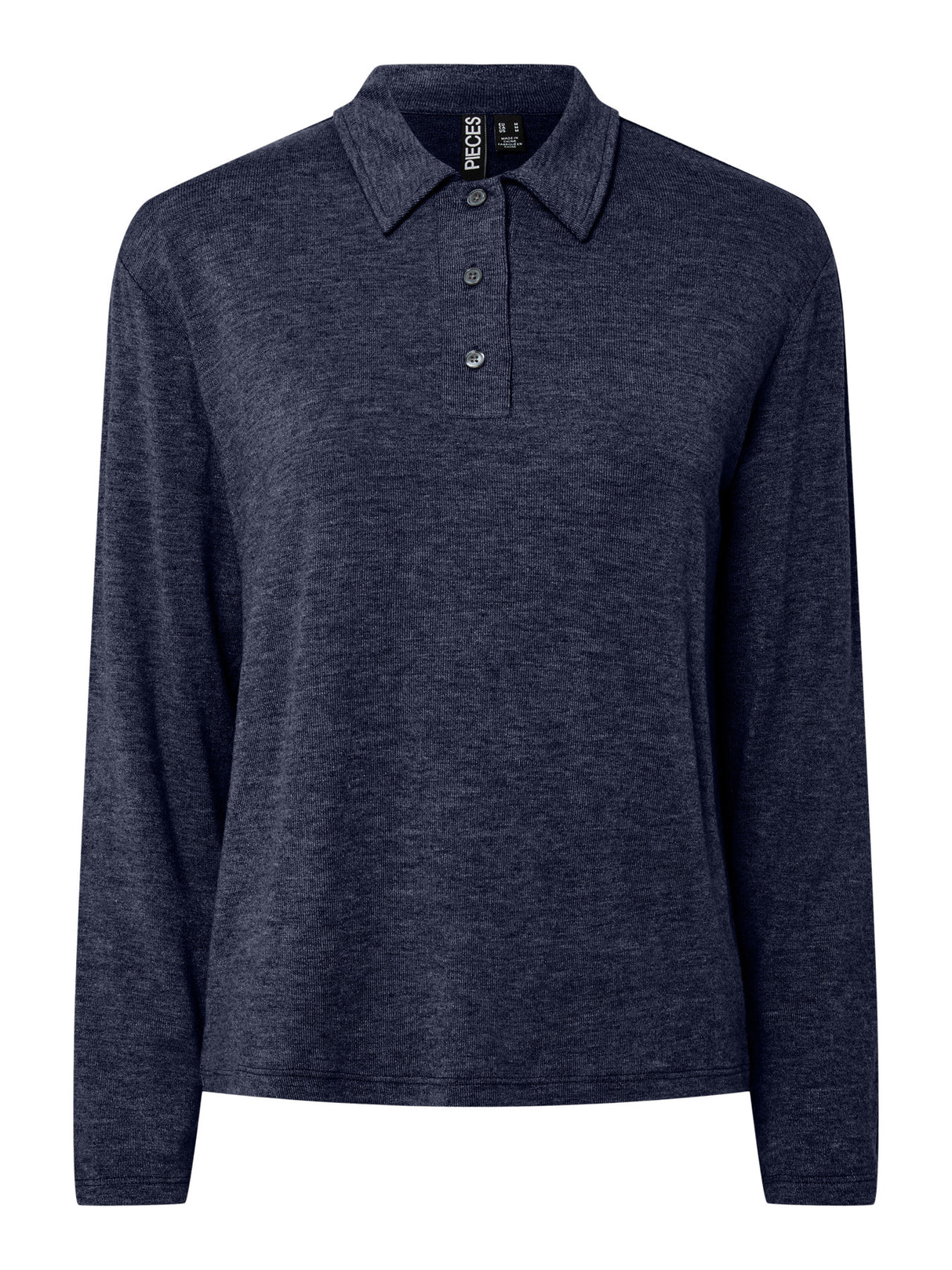 Maritime Blue Top fra PIECES - 17162230