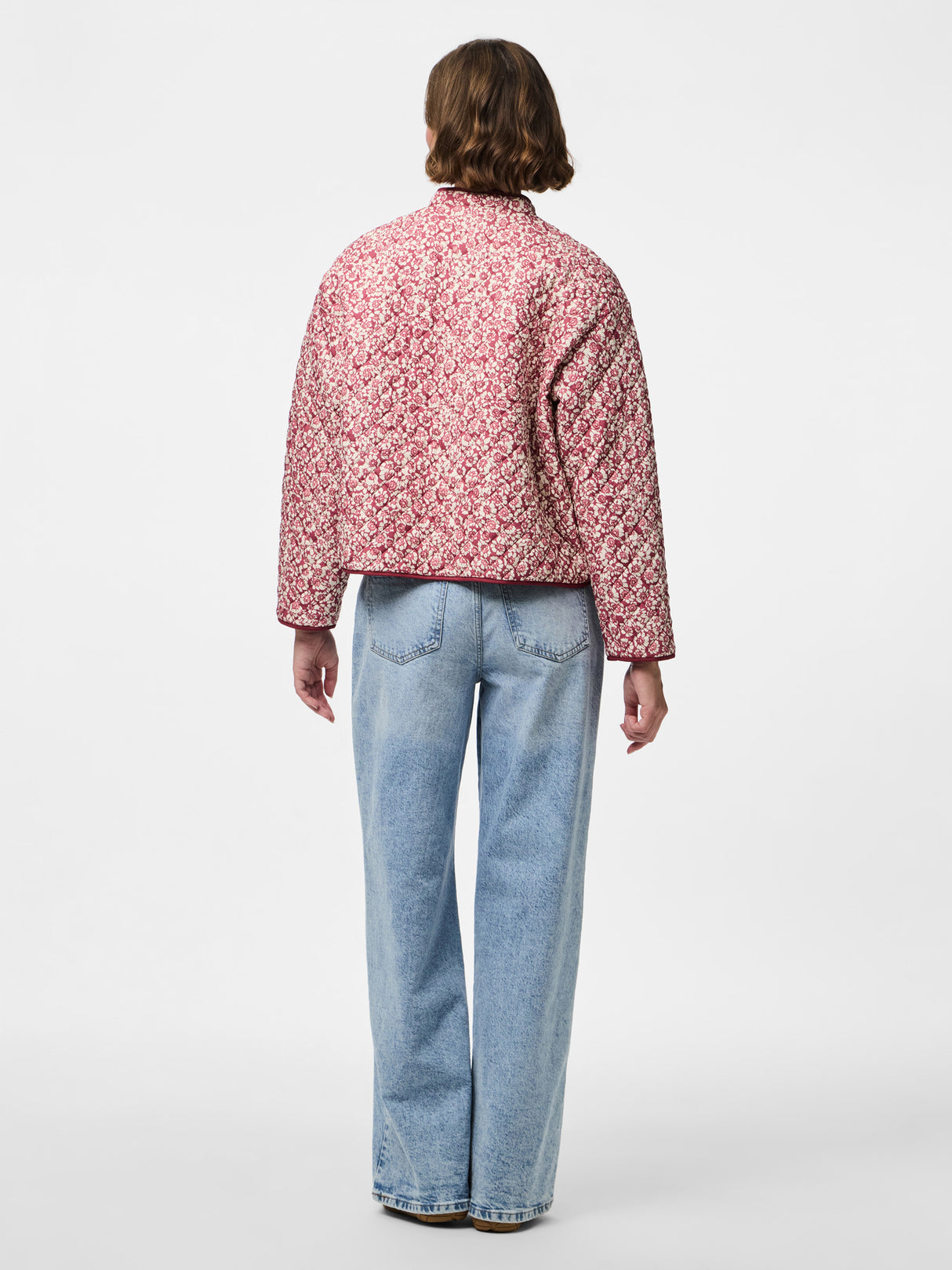 Lyserød Overtøj fra PIECES - 17162301