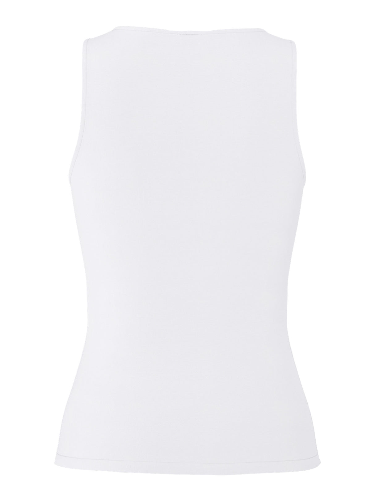 Bright White Top fra PIECES - 17162318