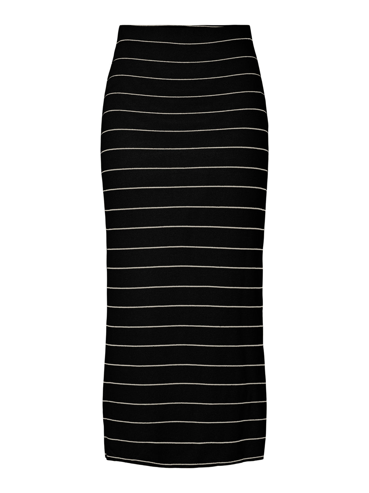 Black Silverlining stripes Nederdel fra PIECES - 17162954