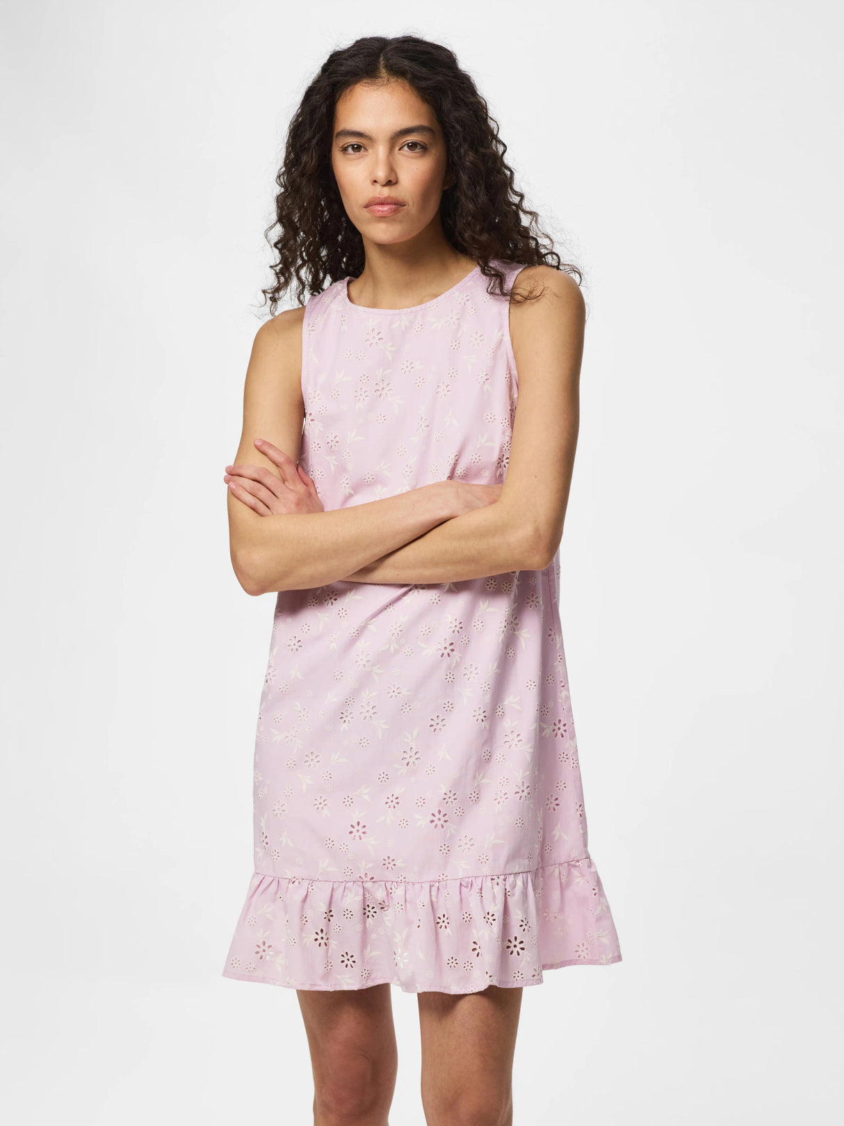 Cradle Pink Kjole fra PIECES - 17163390