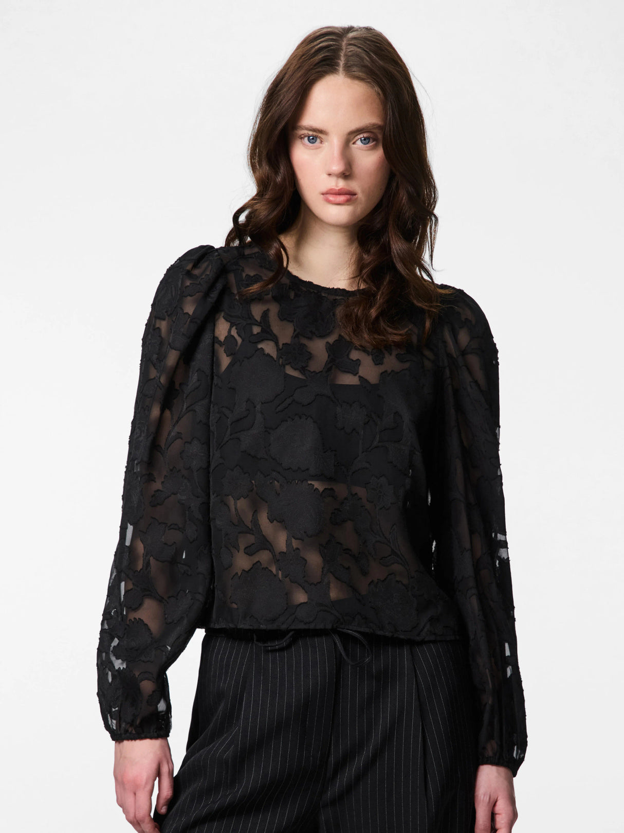 Black Top fra PIECES - 17165862