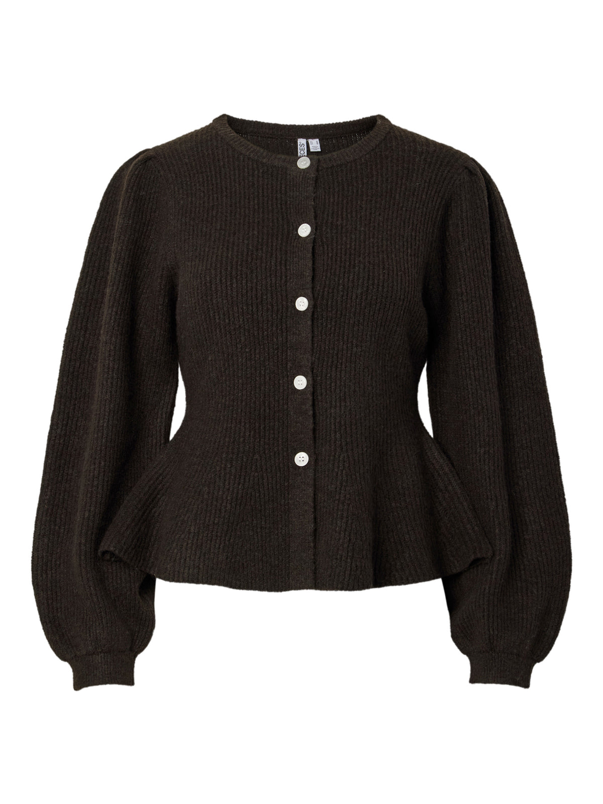 Delicioso Melange Striktrøje fra PIECES - 17166689