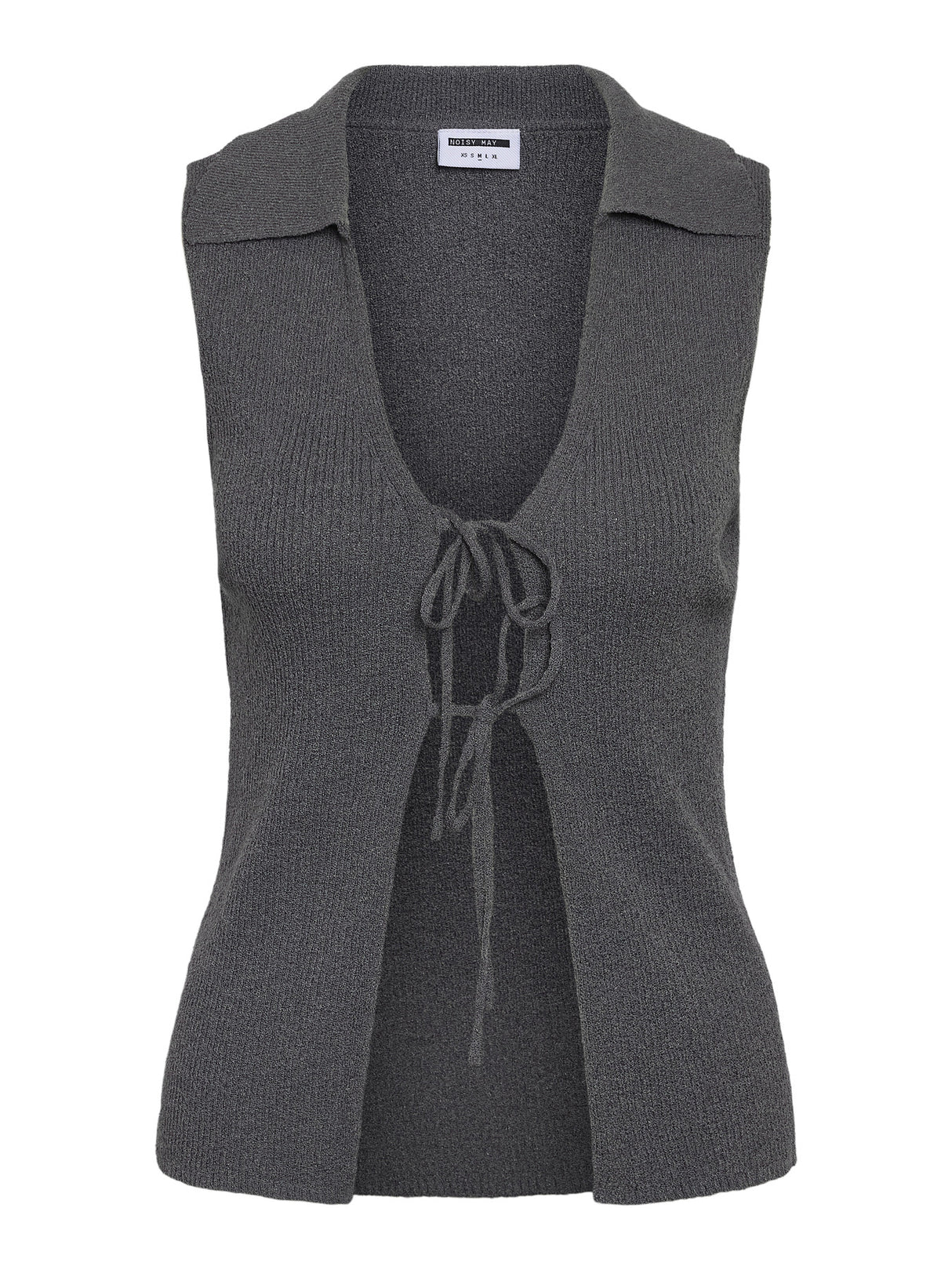 Charcoal Gray Striktrøje fra Noisy May - 27034650