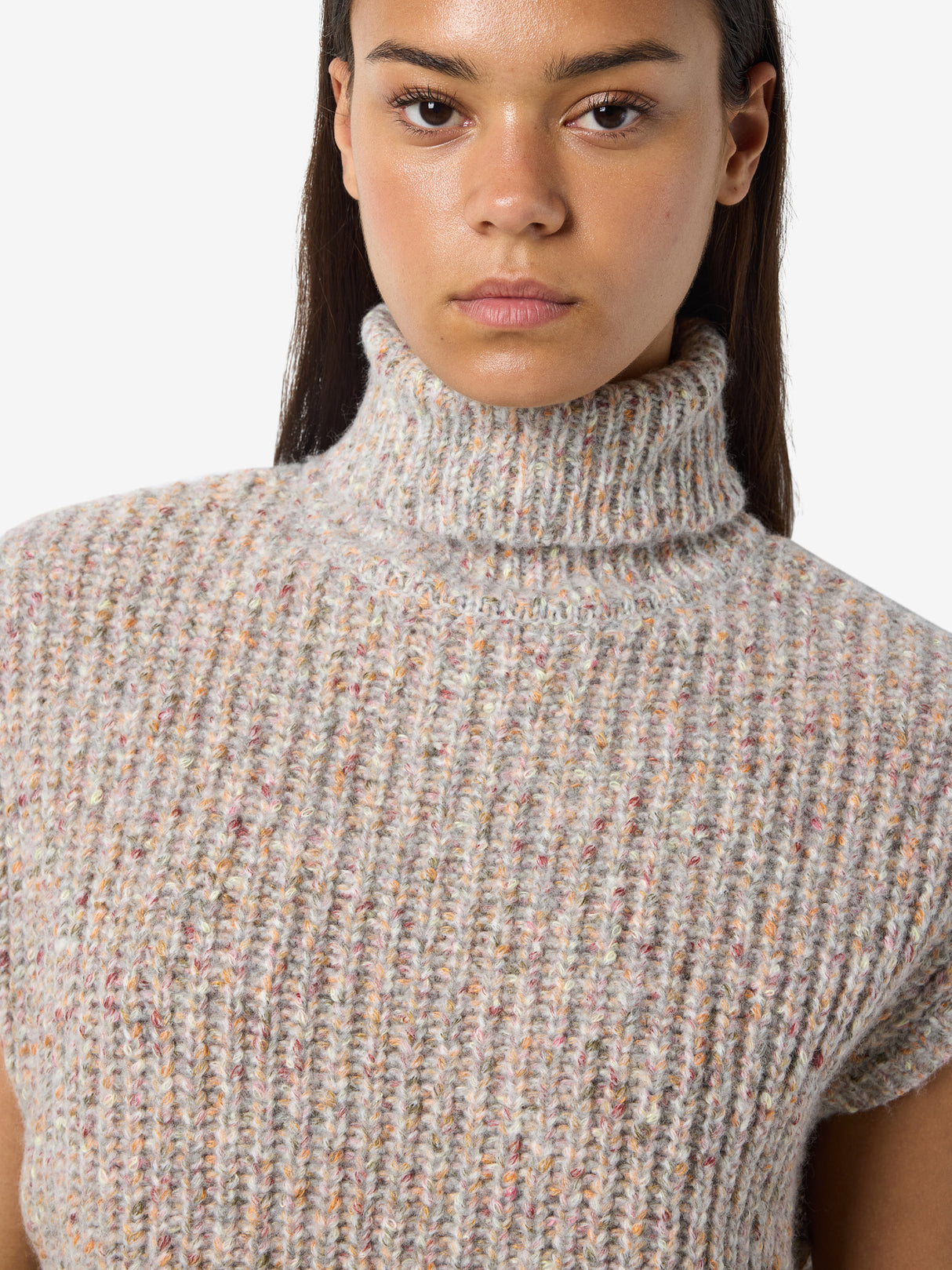 Light Grey Melange MULTICOLOUR Blazer fra Noisy May - 27034731