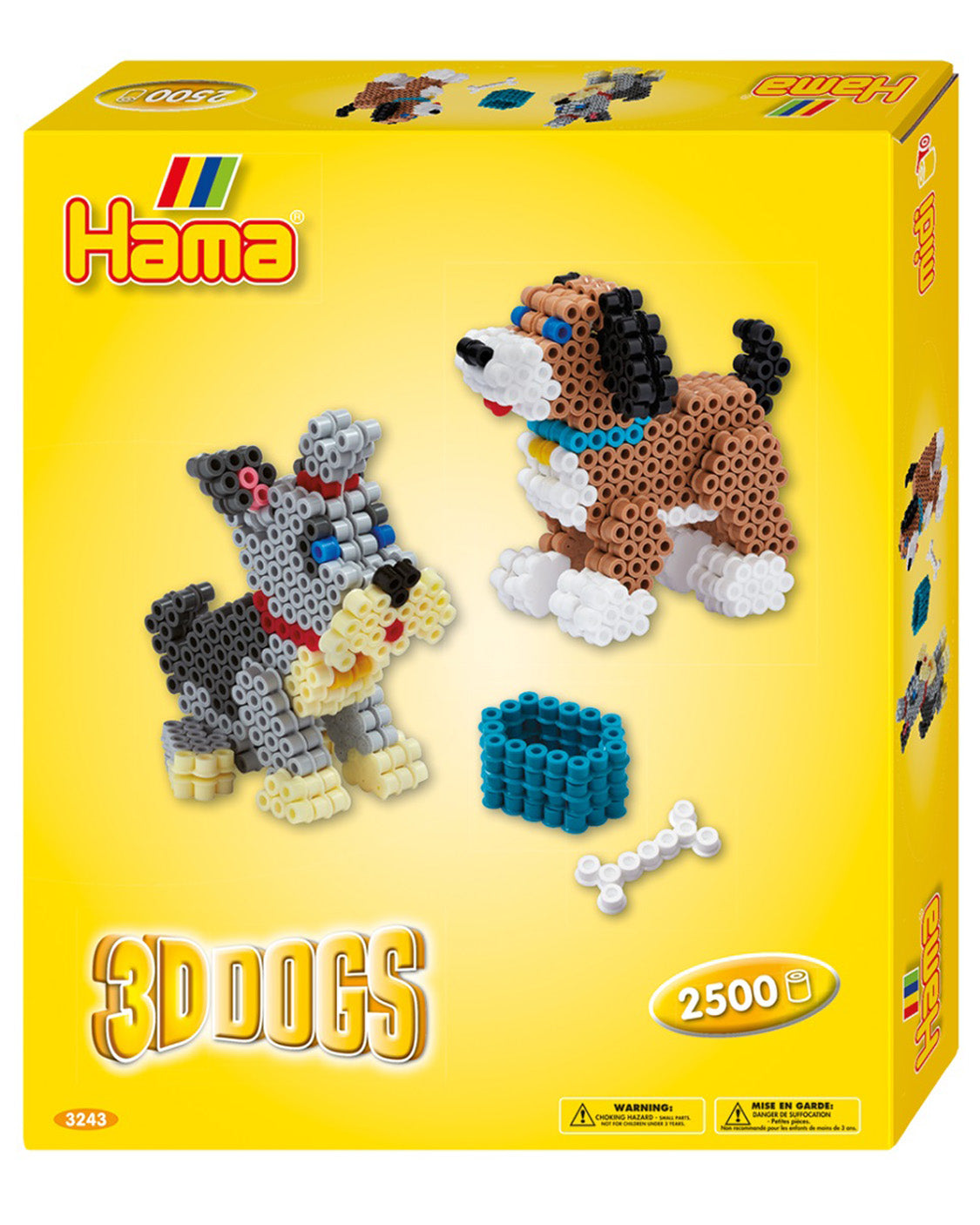 Hama gift box 3D dogs