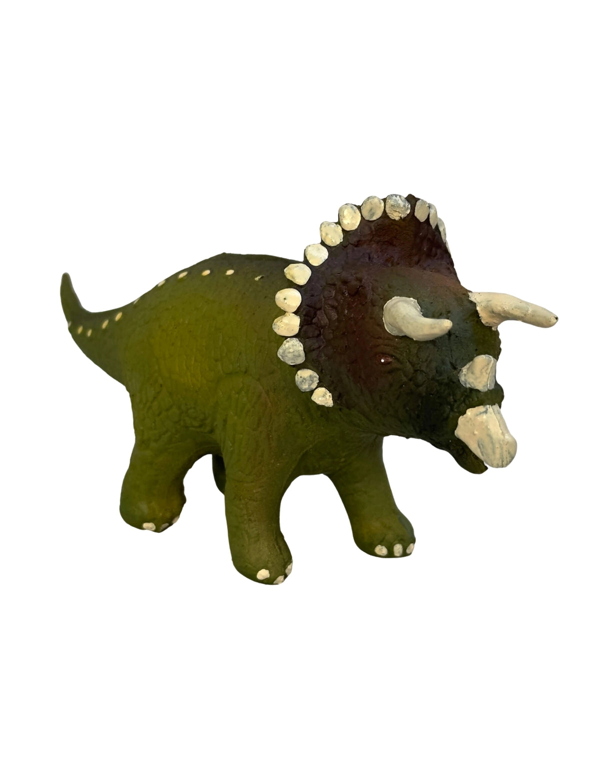 Triceratops Dinosaur i Naturgummi