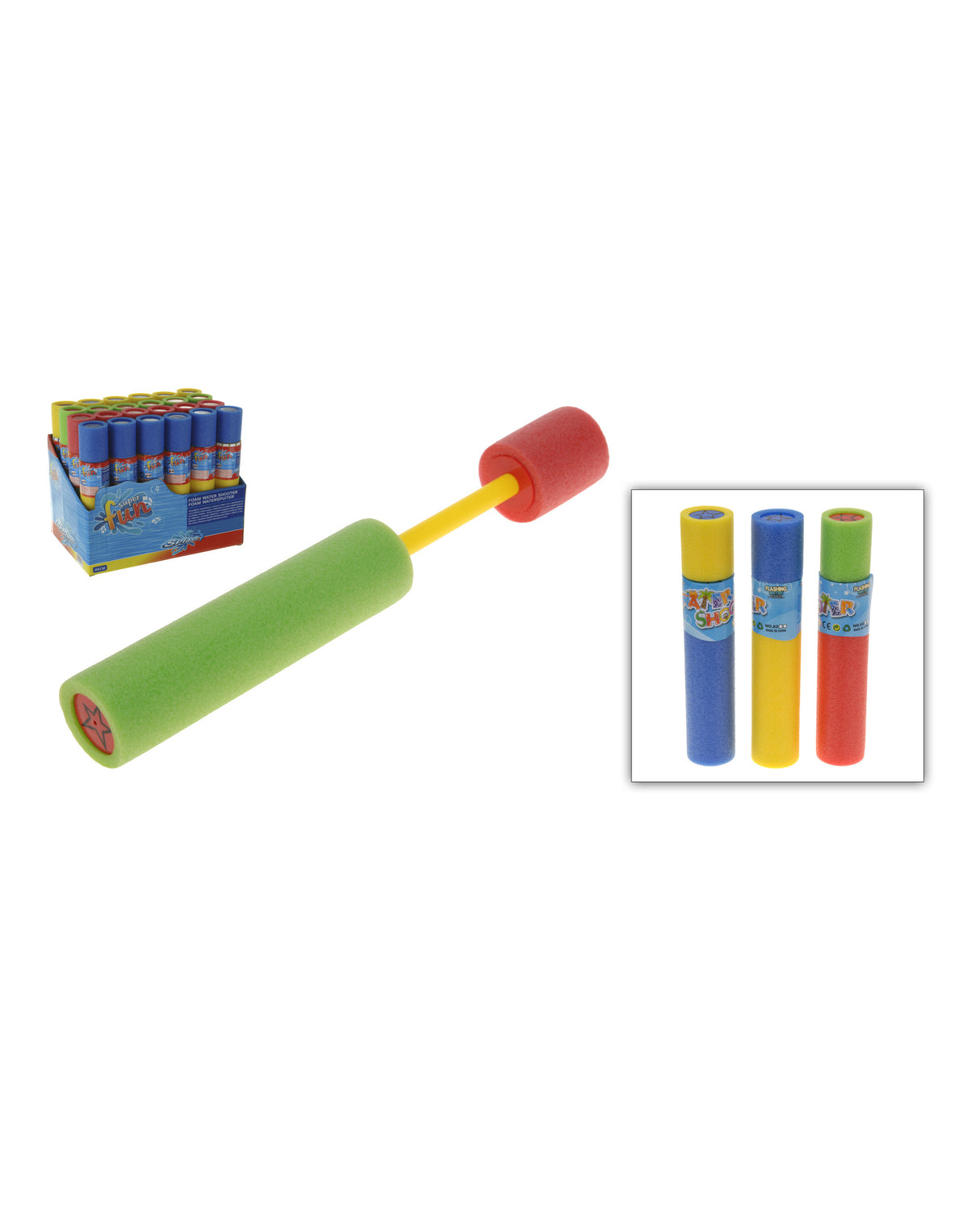 Vand skyder i skum 26 cm