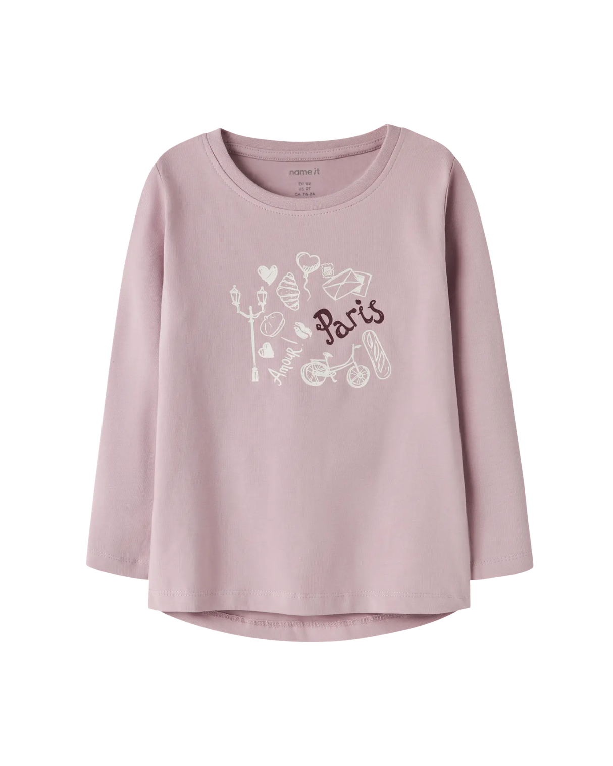 Name it Keepsake Lilac Bow T-Shirt - 13226053