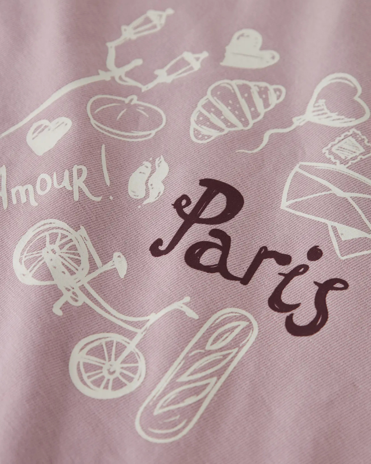 Name it Keepsake Lilac Paris T-Shirt - 13224958