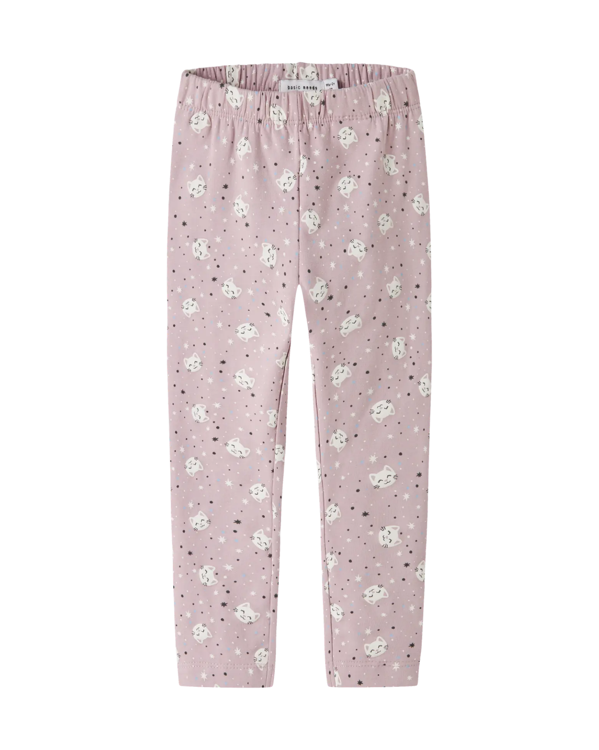 Keepsake Lilac Yin Yang Cats Leggings fra Name it - 13234445