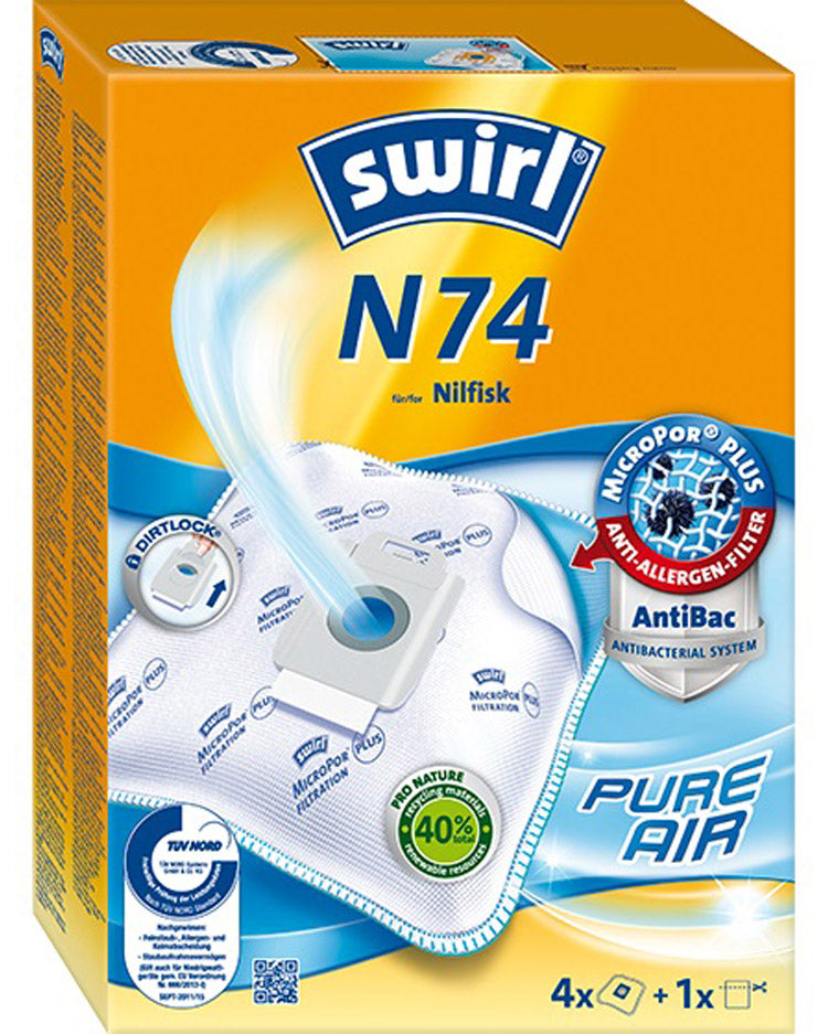Støvsugerposer SWIRL N74