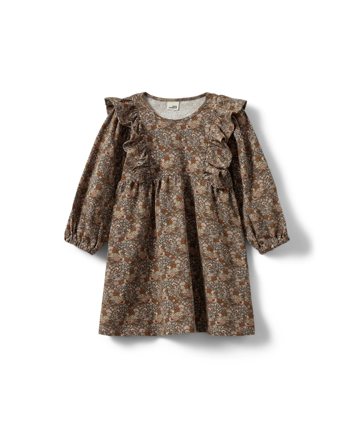 Brun - Brown - Sofie Schnoor - Kjole - P253222-7125